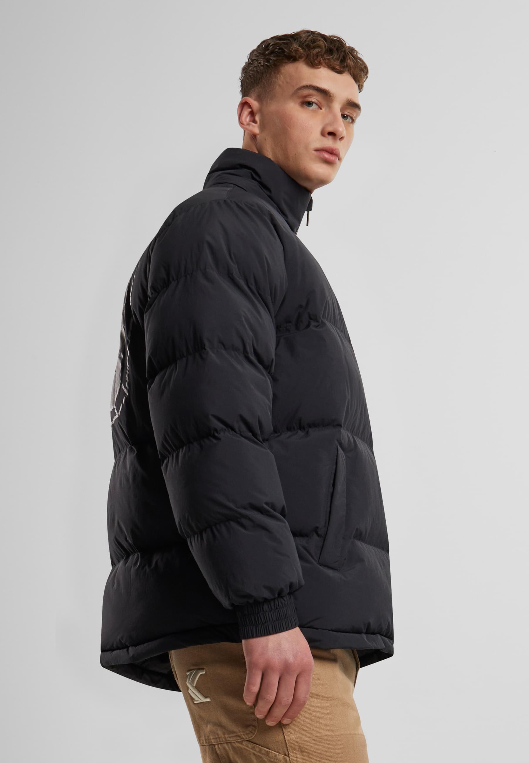Karl Kani Winterjacke »Karl Kani Karl Kani Serif 89 Puffer Jacket«, (1 St.), ohne Kapuze