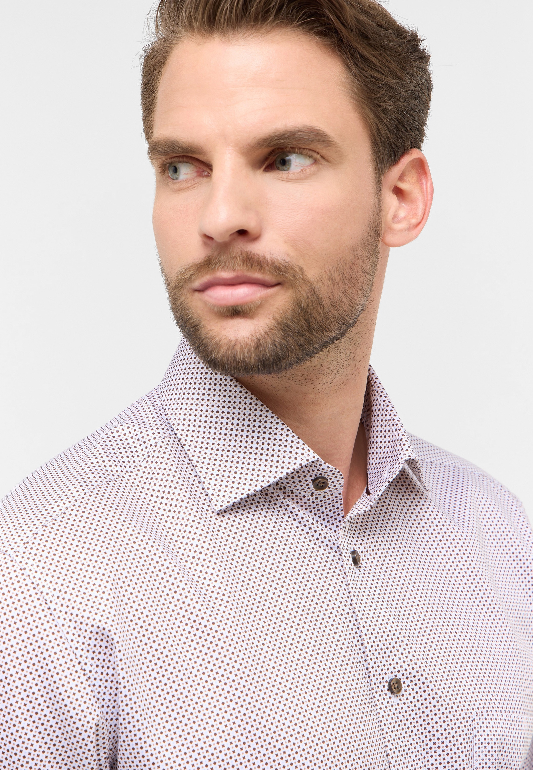 Eterna Langarmhemd »COMFORT FIT« NON IRON (bügelfrei)