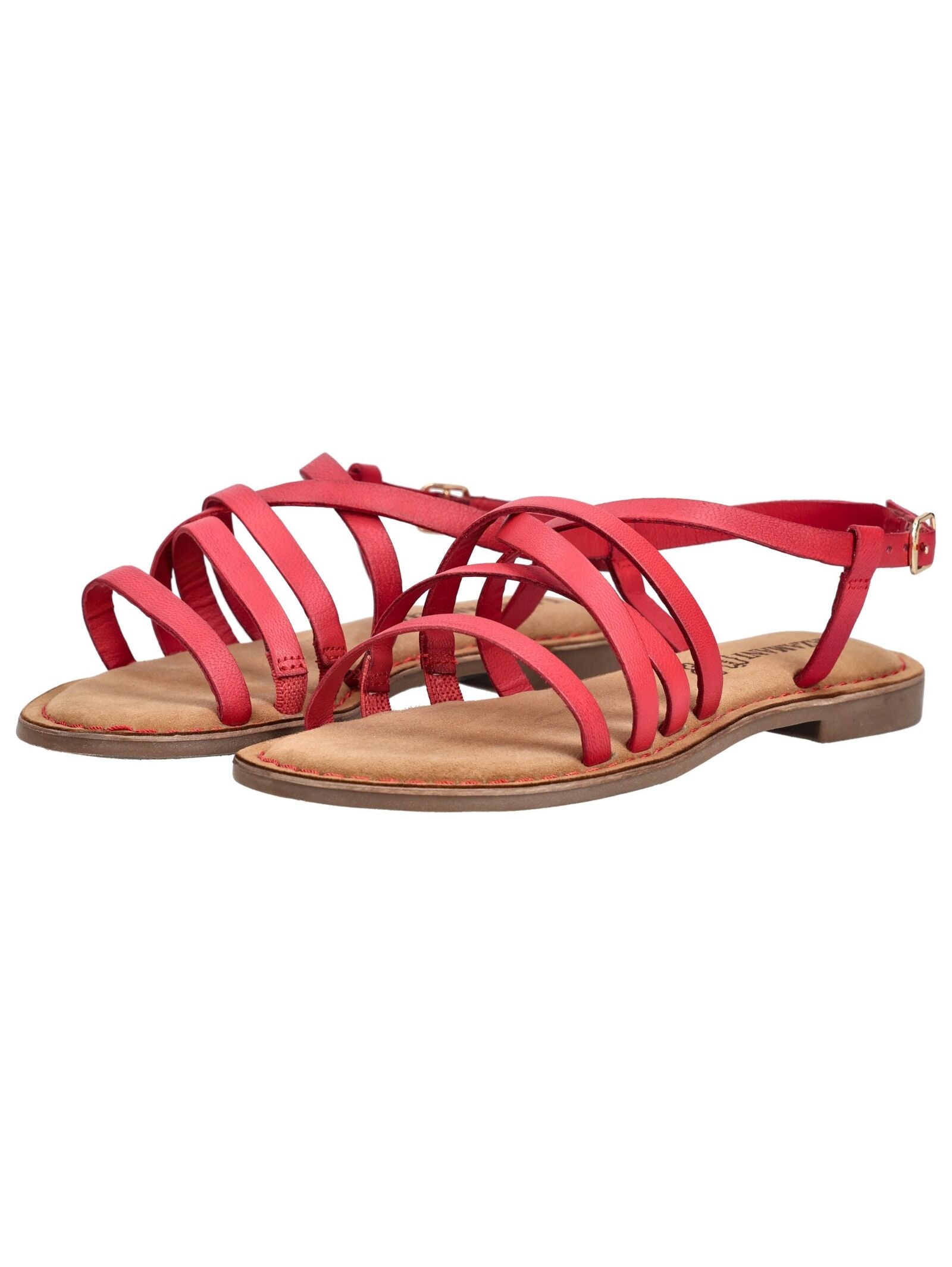 Lazamani Riemchensandale »Lazamani Sandalen Leder/Textil«