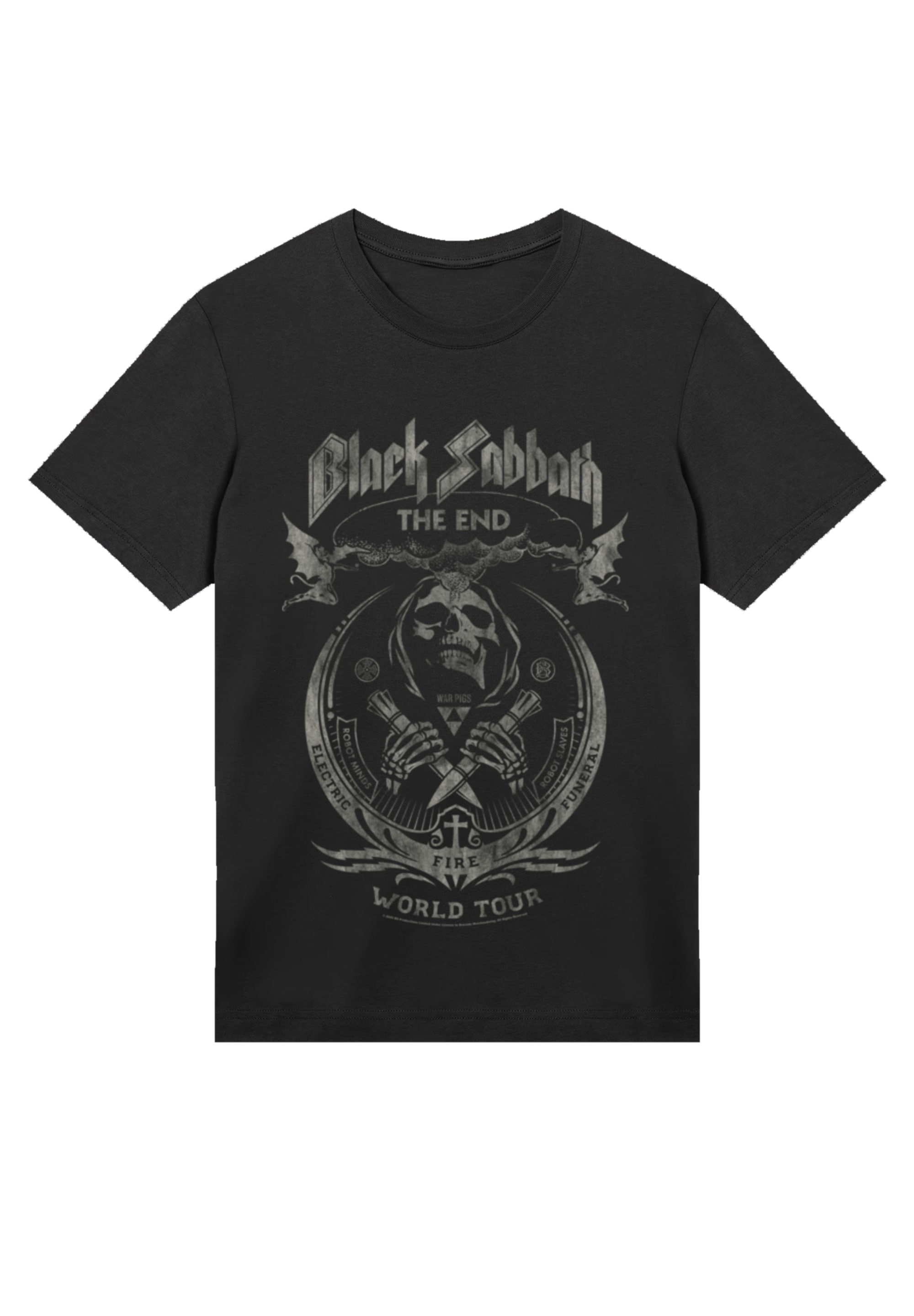 F4NT4STIC T-Shirt »Black Sabbath The End World Tour« Premium Qualität