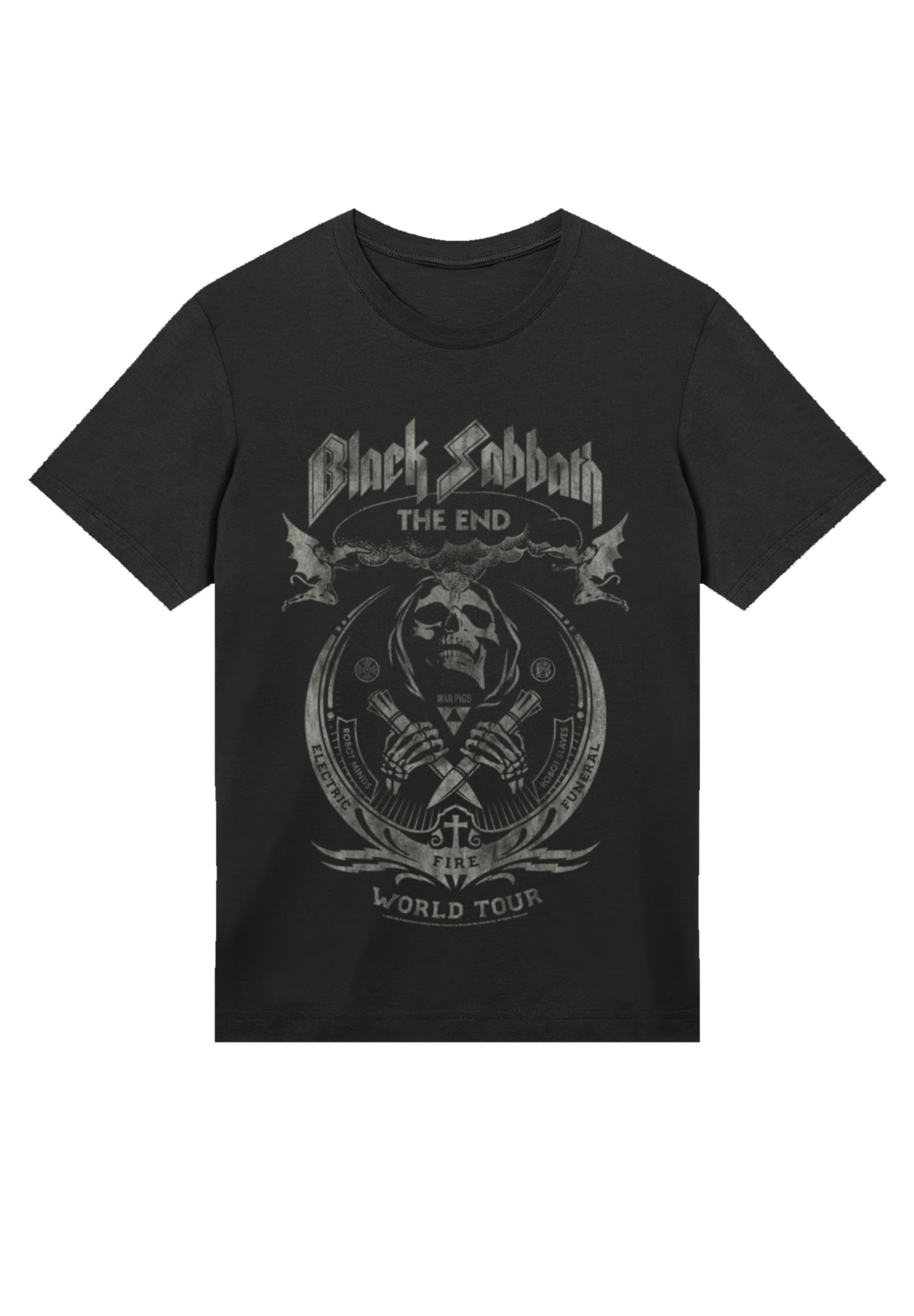 F4NT4STIC T-Shirt "Black Sabbath The End World Tour", Premium Qualität günstig online kaufen