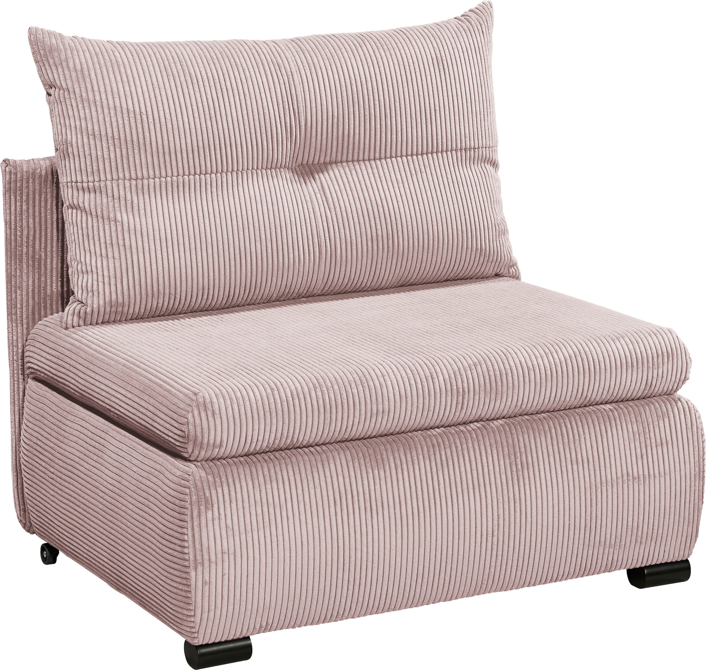 ED EXCITING DESIGN Schlafsofa »Charlie«, Schlafsessel mit Bettkasten & 1 Rückenkissen