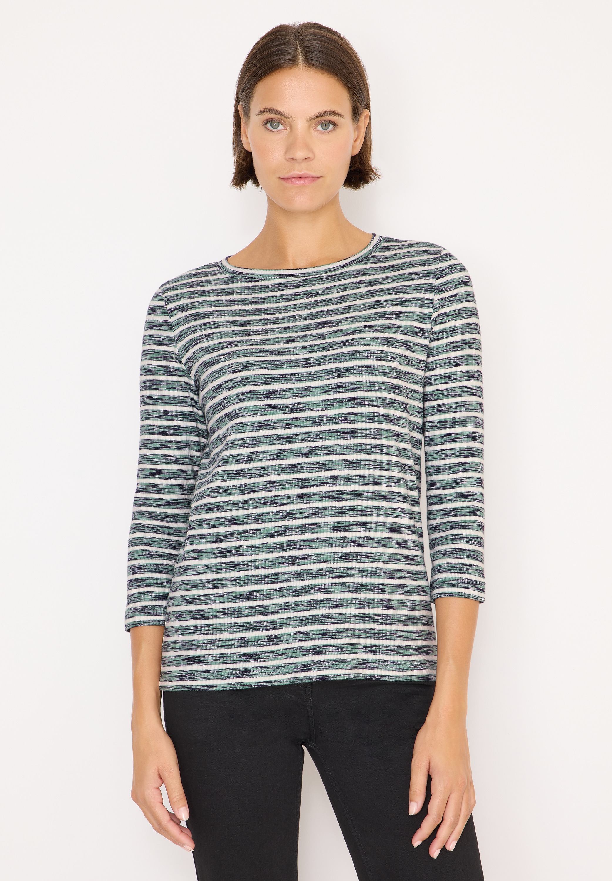 Cecil 3/4-Arm-Shirt, aus Baumwolle mit Stretchante günstig online kaufen