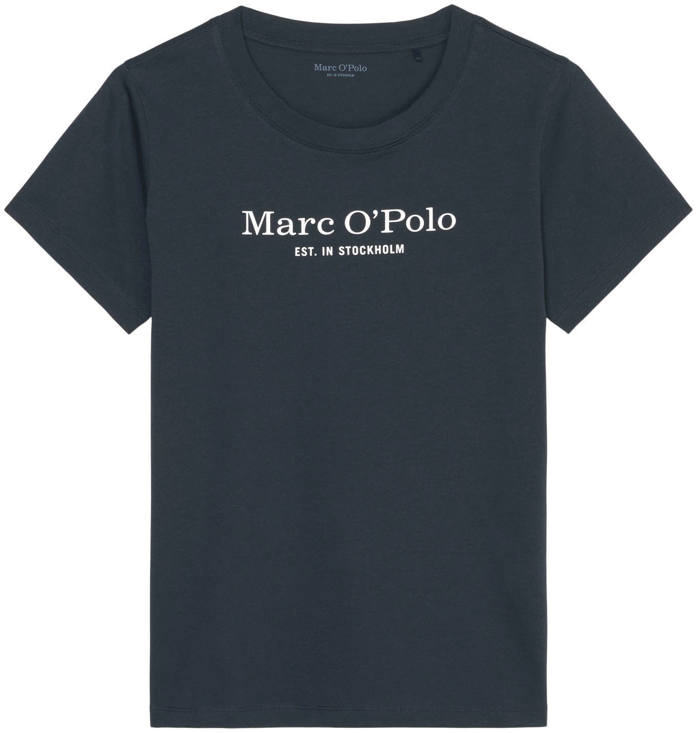Marc O'Polo Unterziehshirt »Mix & Match Cotton-Woven«, mit Logoprint auf der Brust