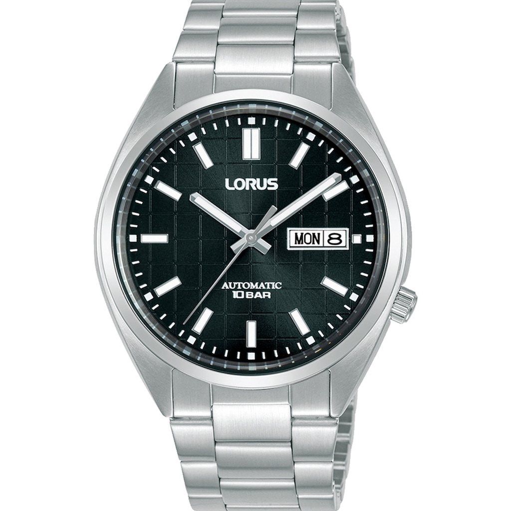 LORUS Automatikuhr »RL491AX9«, Armbanduhr, Herrenuhr, Datum