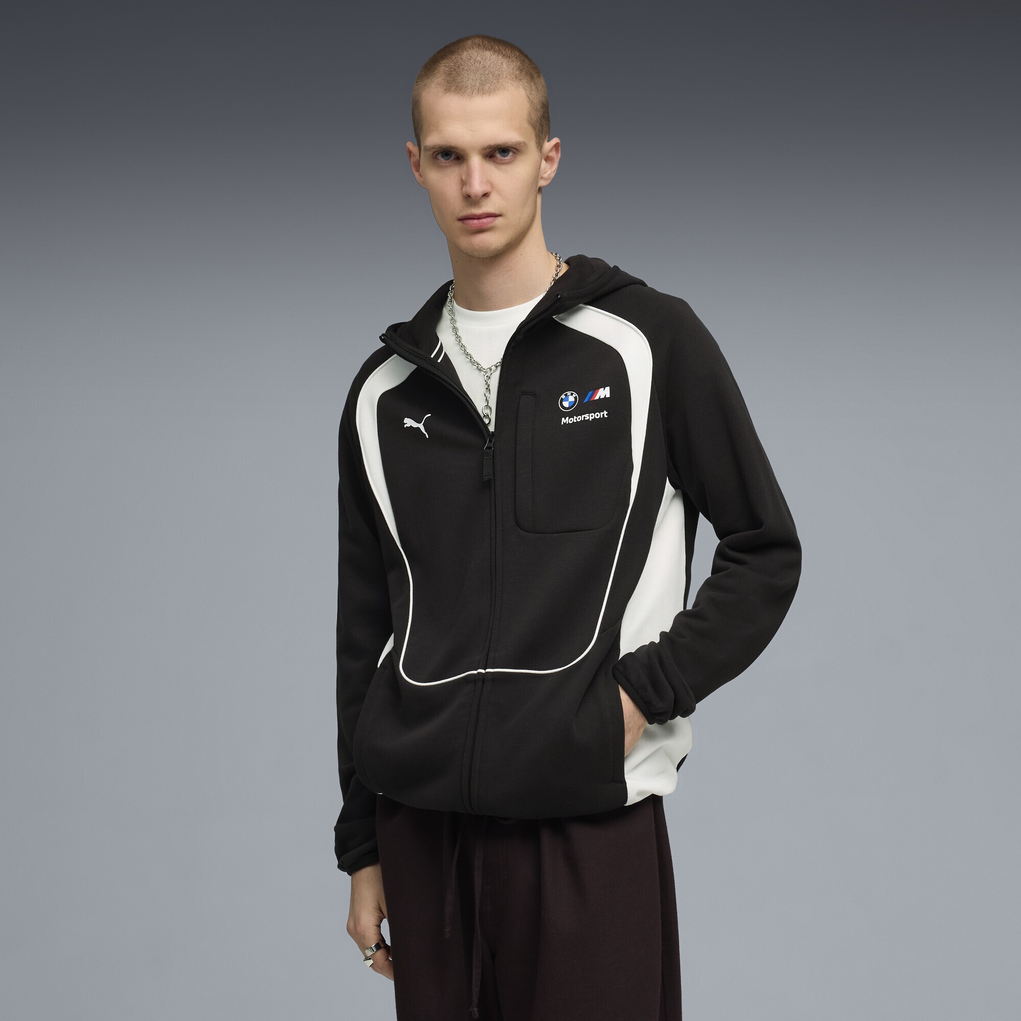PUMA Sweatjacke "BMW M MOTORSPORT Sportswear Kapuzenjacke Herren" günstig online kaufen