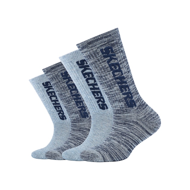 Black Friday Skechers Sportsocken, (Packung, 4 Paar), Optimale Passform:  perfekter Sitz ohne Verrutschen | BAUR