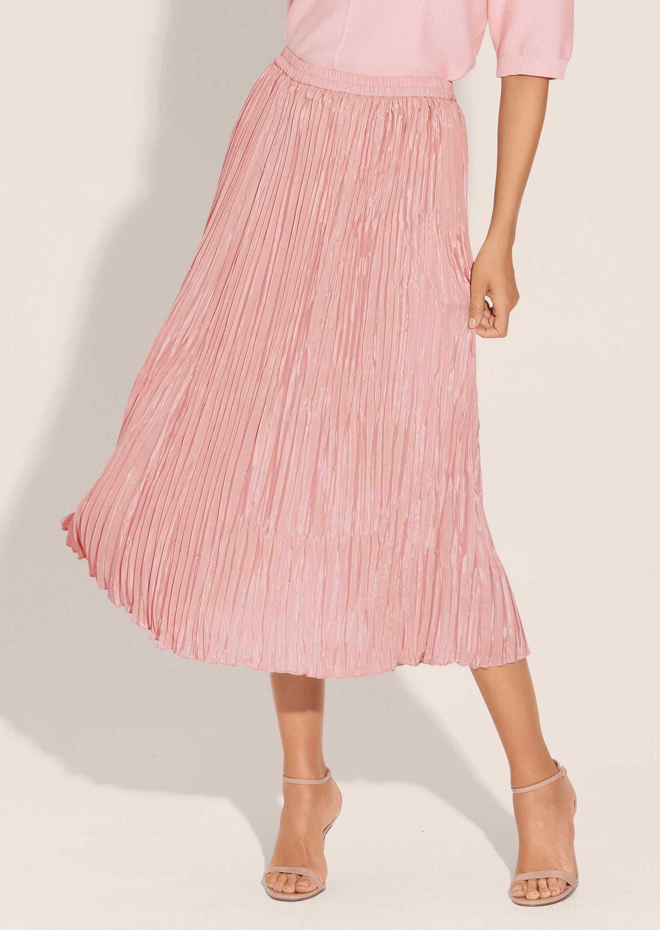 Thumbnail - MADELEINE Midirock "Plisseerock Maxi-Rock mit Crash-Plissee"