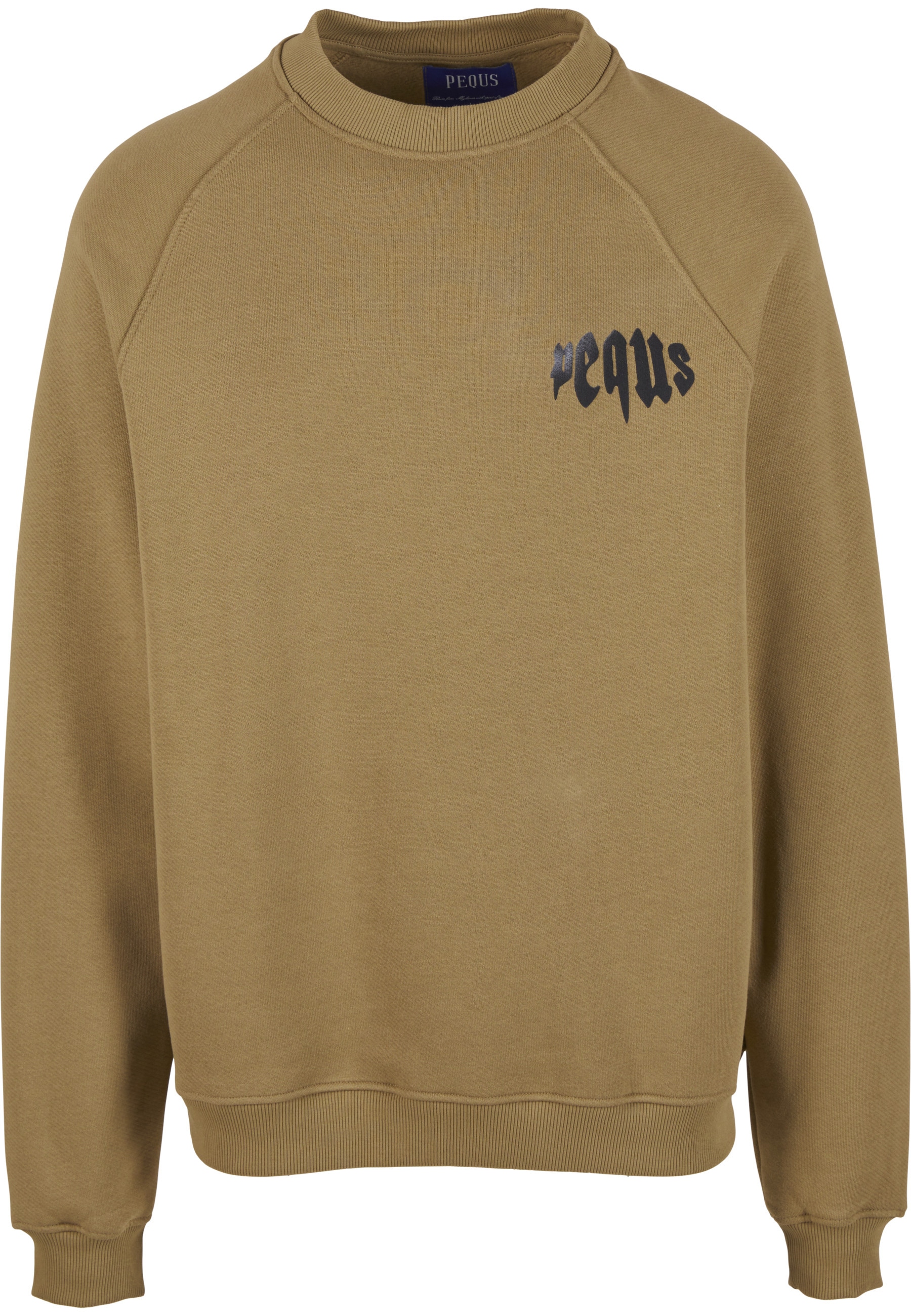 PEQUS Rundhalspullover "PEQUS PEQUS Mythic Chest Logo Sweater" 1 Stk. günstig online kaufen