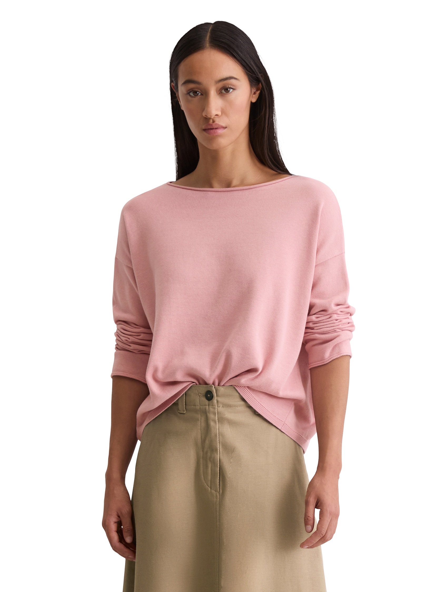 Marc OPolo Strickpullover "aus reiner Bio-Baumwolle" günstig online kaufen