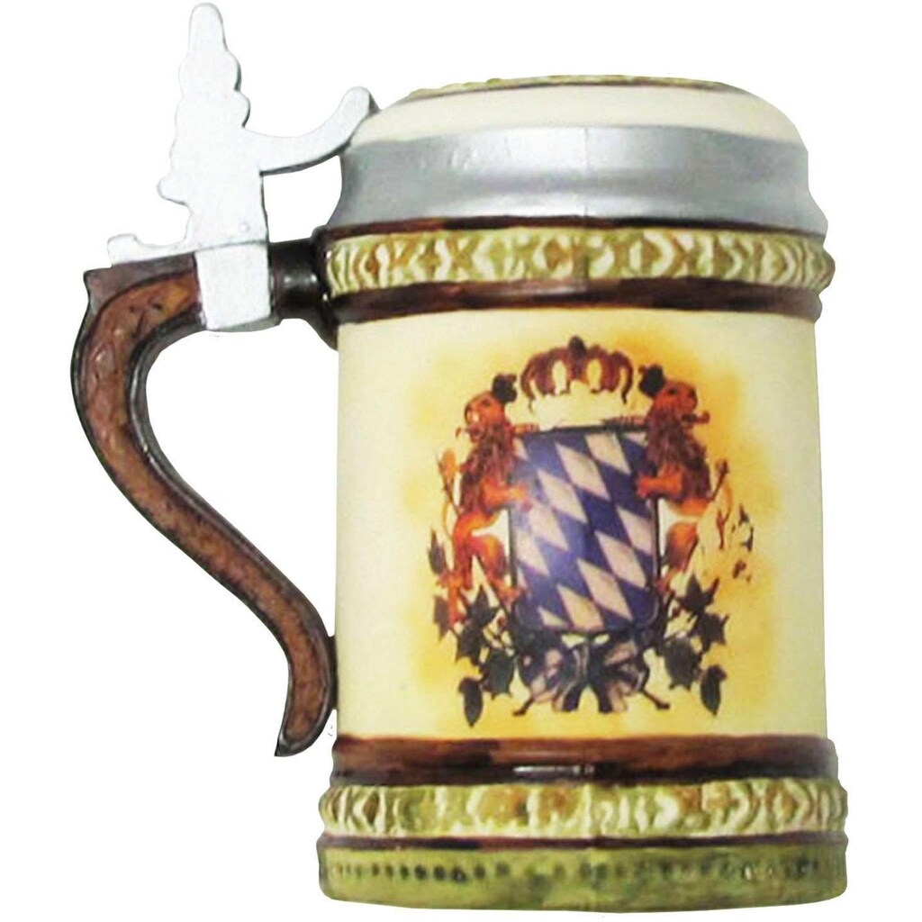 Krebs Glas Lauscha Christbaumschmuck »Bierkrug, Weihnachtsdeko, Christbaumschmuck«, (1 tlg.)