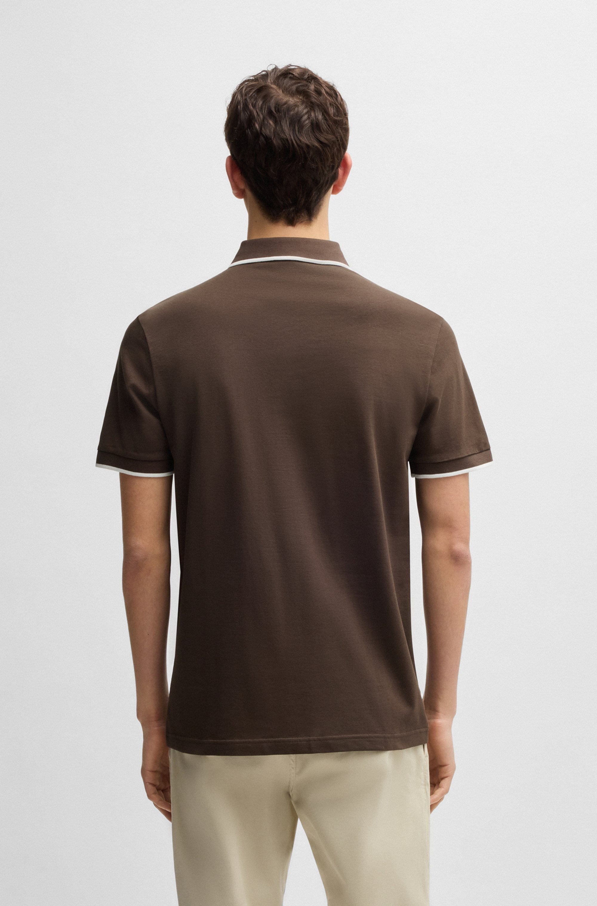 BOSS ORANGE Poloshirt "Passertip", mit BOSS Logo-Badge günstig online kaufen