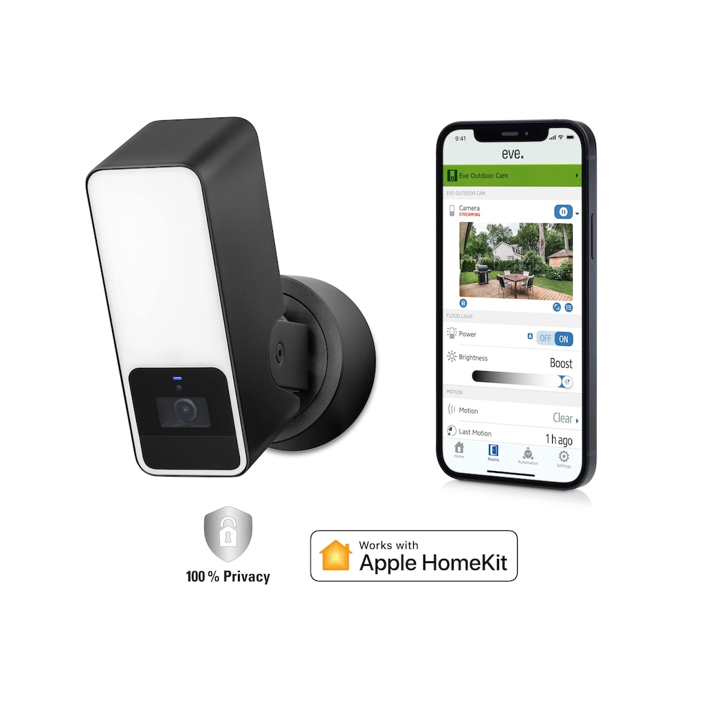 EVE Überwachungskamera »Outdoor Cam (HomeKit)«, Außenbereich