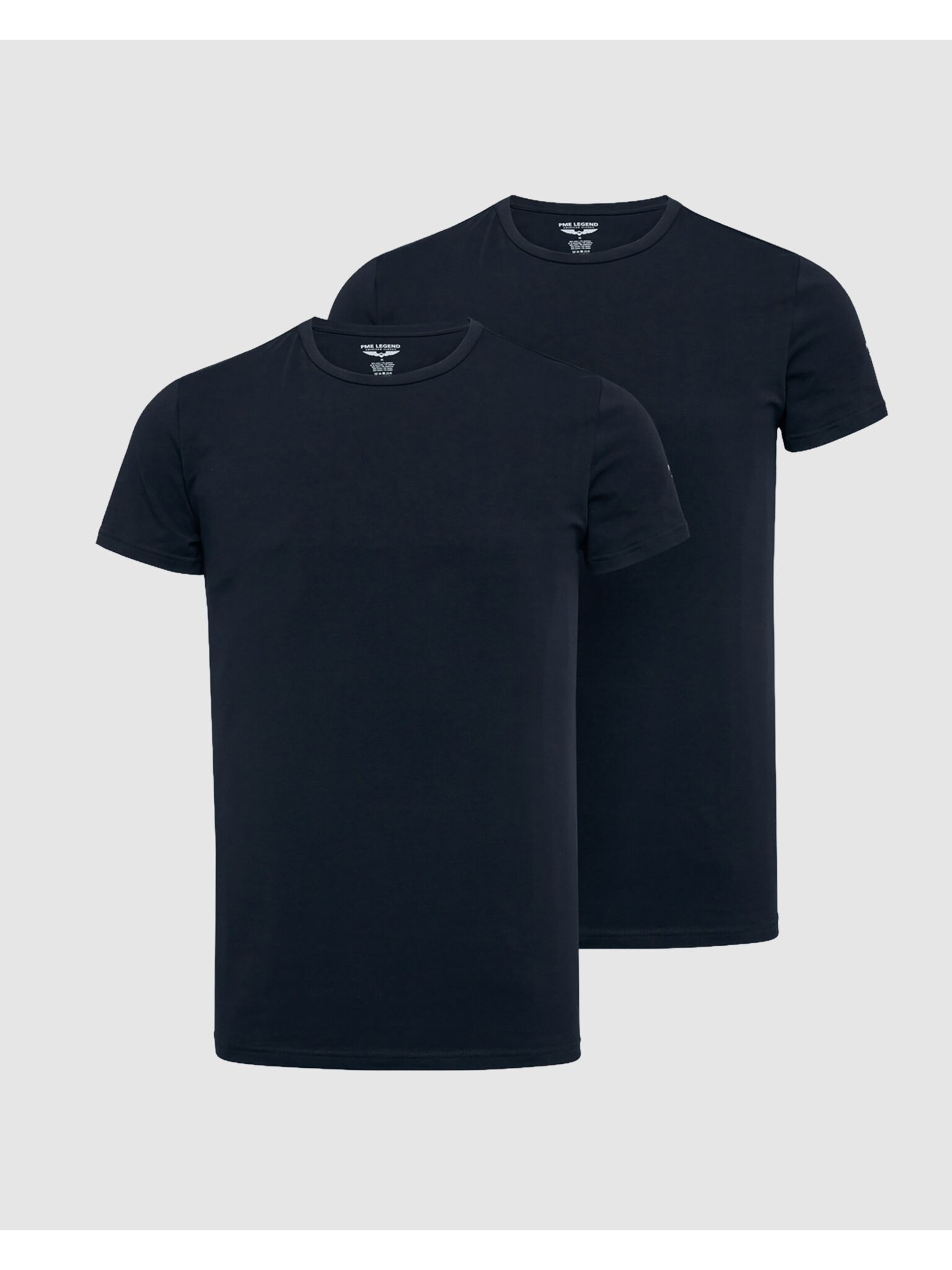 PME LEGEND T-Shirt "PME 2-packbasict-shirt" Packung, 2er, 2 Stk.