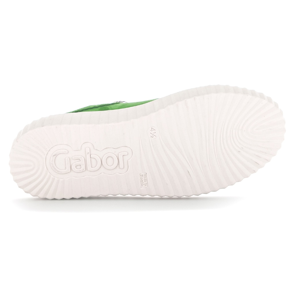 Gabor Plateausneaker, mit Best Fitting Ausstattung, Freizeitschuh, Halbschuh, Schnürschuh