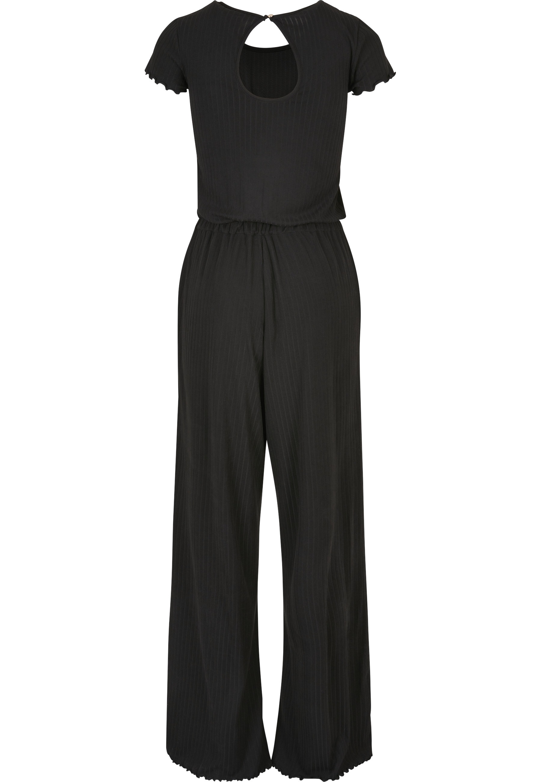 URBAN CLASSICS Jumpsuit "Urban Classics Damen Ladies Rib Wid Leg Jumpsuit" günstig online kaufen
