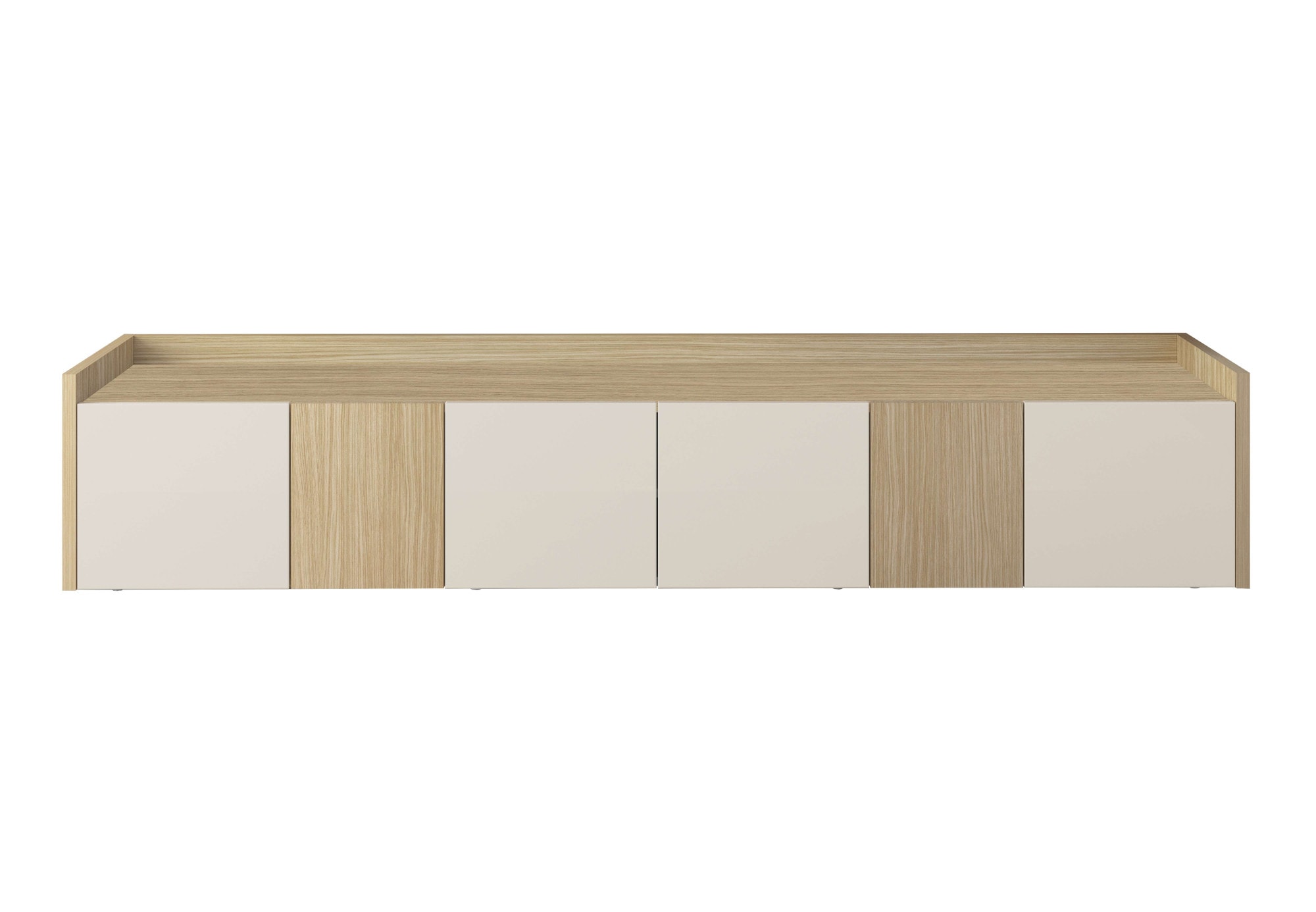 OTTO home Lowboard "Lowboard ALTEA,Lowboard,TV-Kommode,TV-Möbel,TV-Bank" 1 Stk. tlg. Mit 6 Drehtüren, 4 Innenfächer, B.220 cm