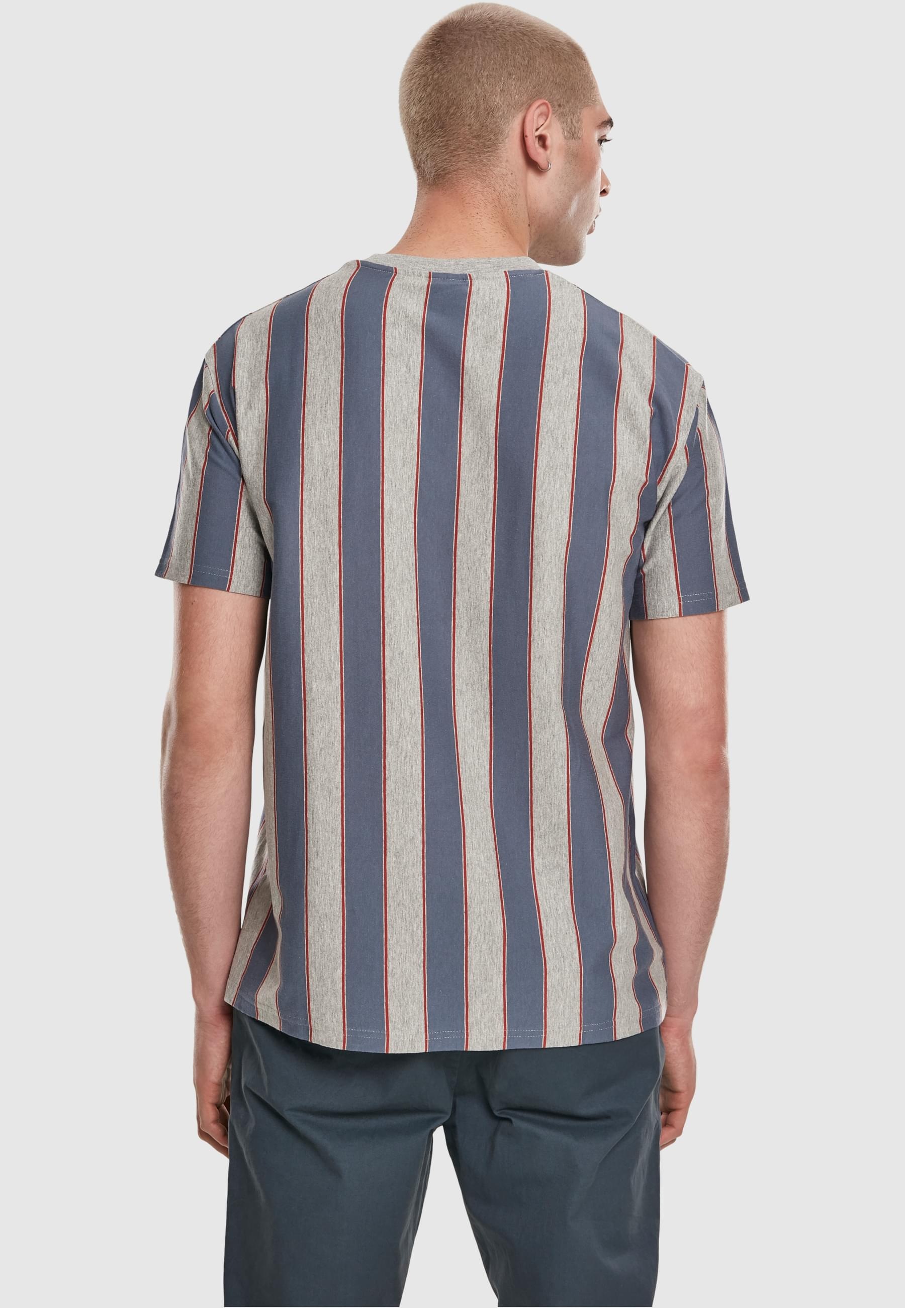 URBAN CLASSICS T-Shirt »Urban Classics Herren Printed Oversized Bold Stripe Tee«, (1 tlg.)