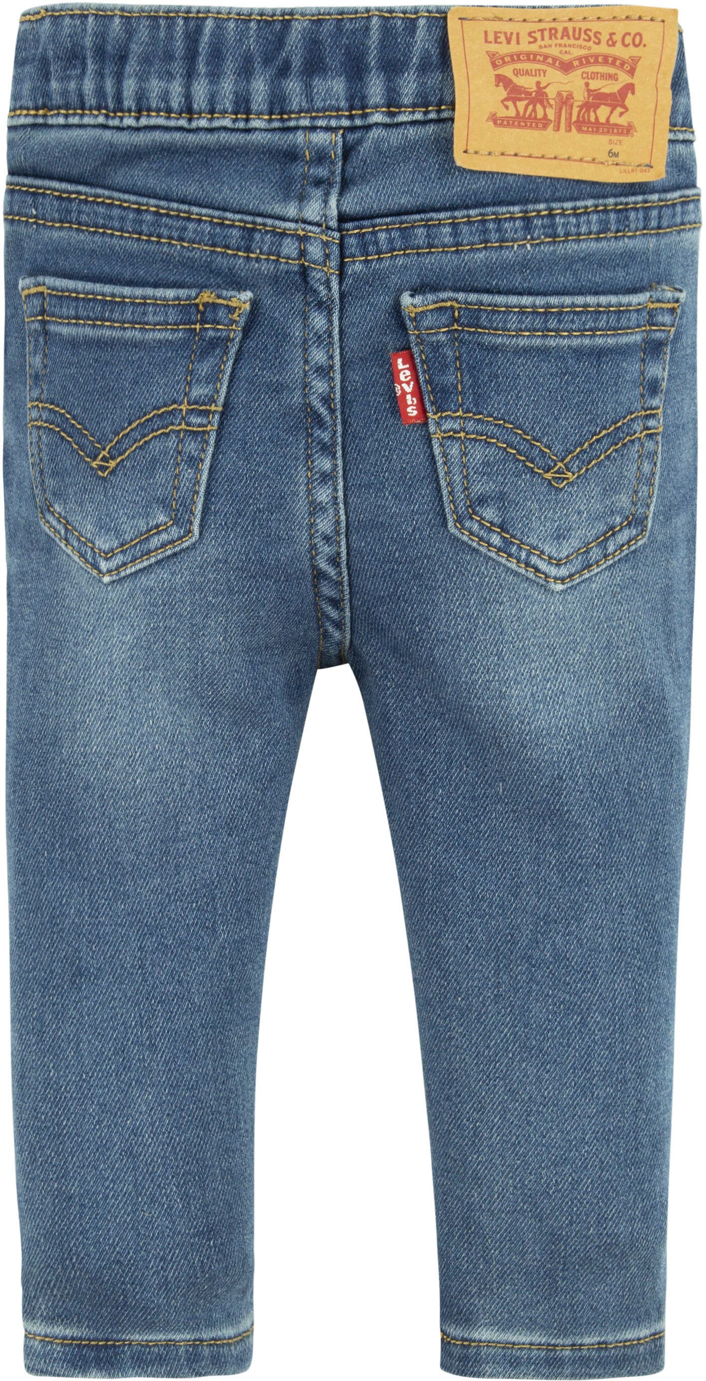 Levi's® Kids Schlupfjeans »LVB SKINNY DOBBY PULL ON PANTS«, for Baby BOYS