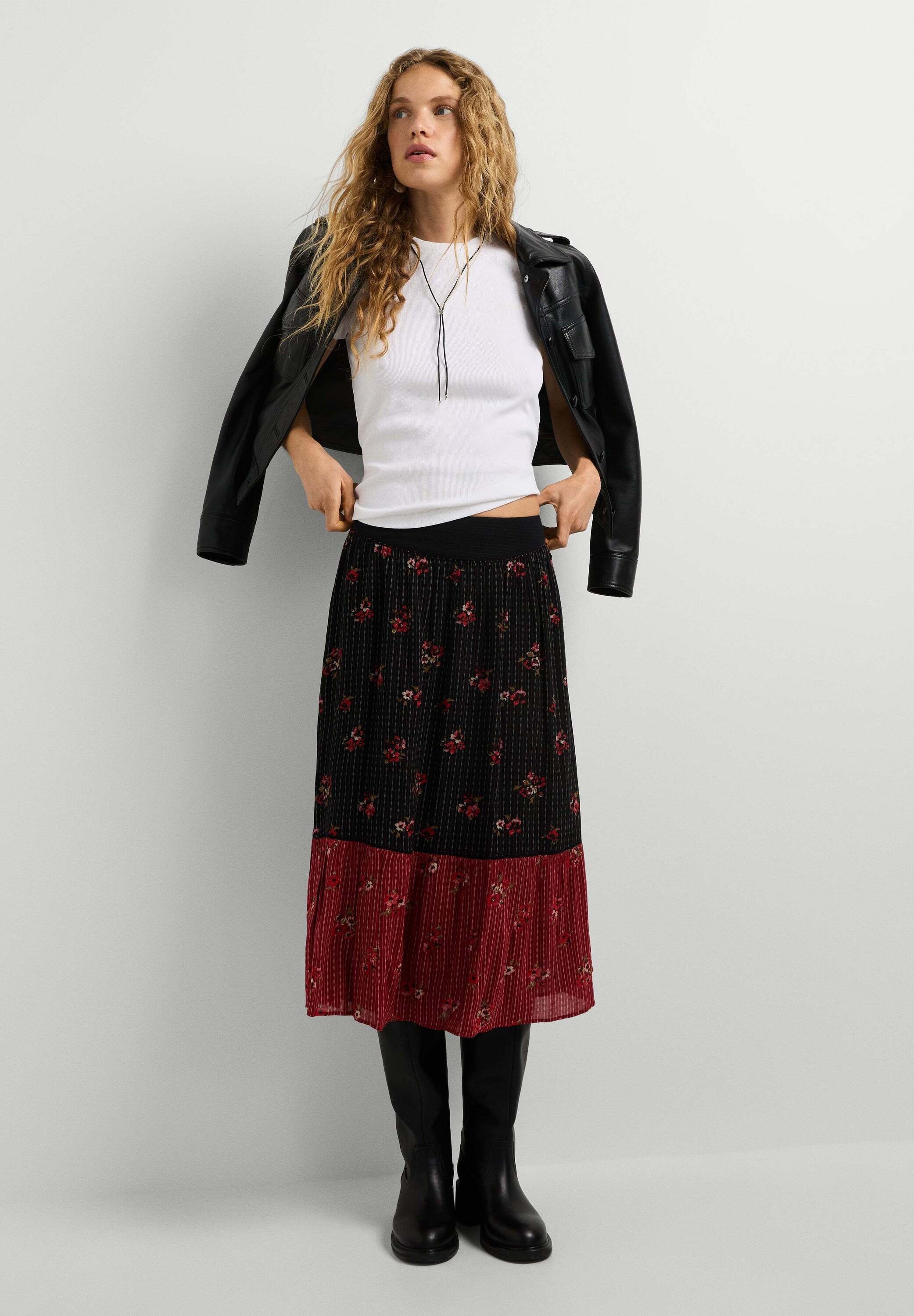 Pepe Jeans A-Linien-Rock »skirt GALATEA SKIRT«