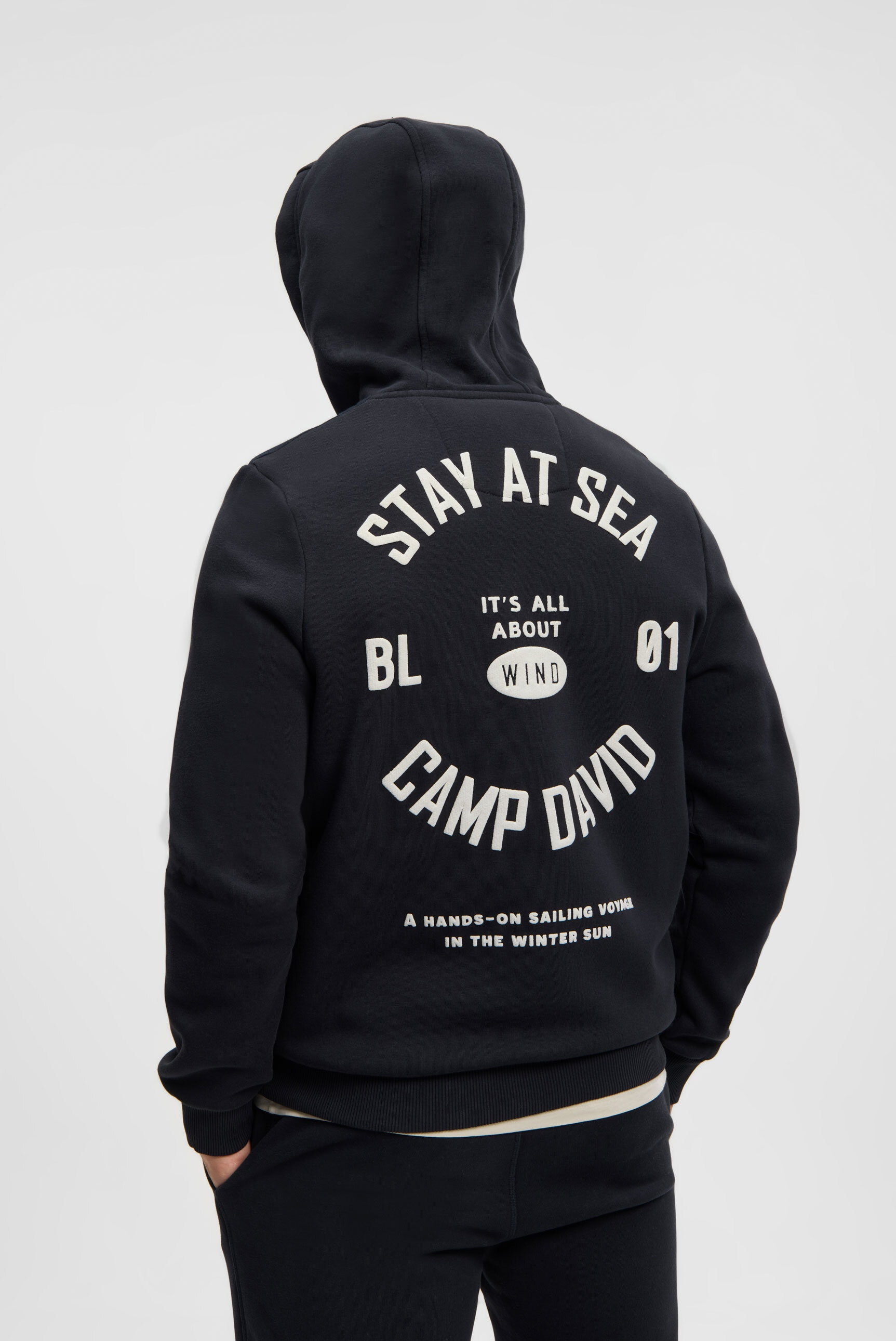 CAMP DAVID Kapuzensweatshirt, mit reflektierenden Details günstig online kaufen