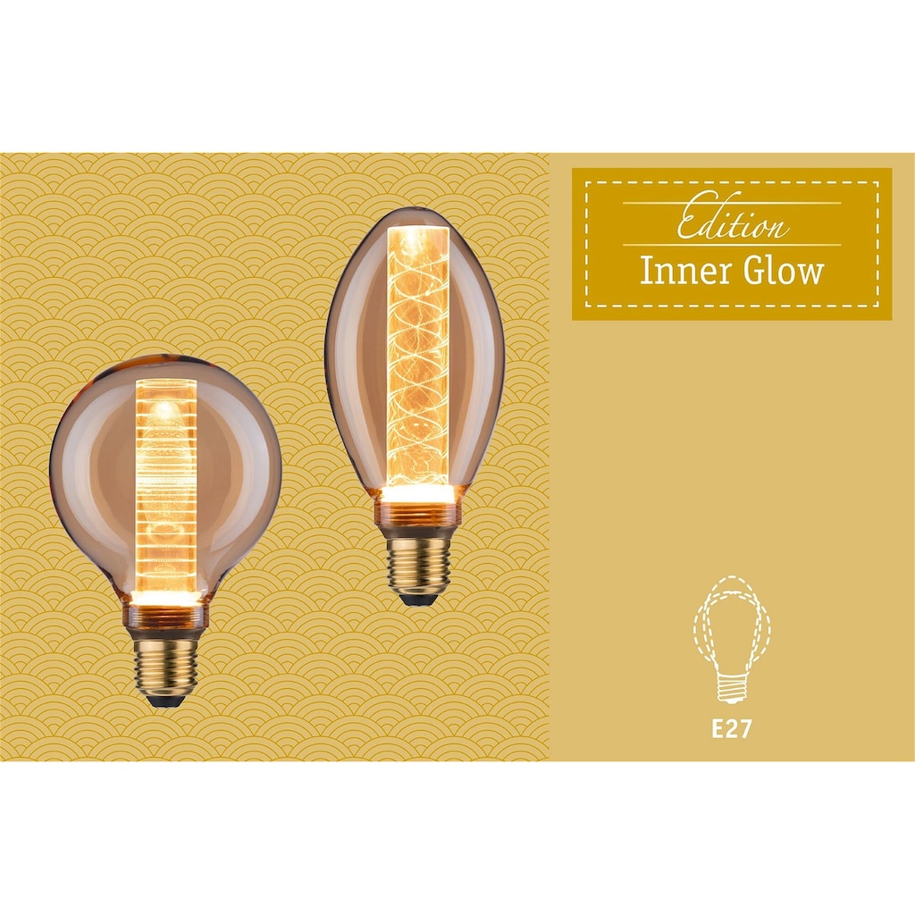 Paulmann LED-Leuchtmittel »G125 Inner Glow Helix 180lm gold 1800K«, 1 St.