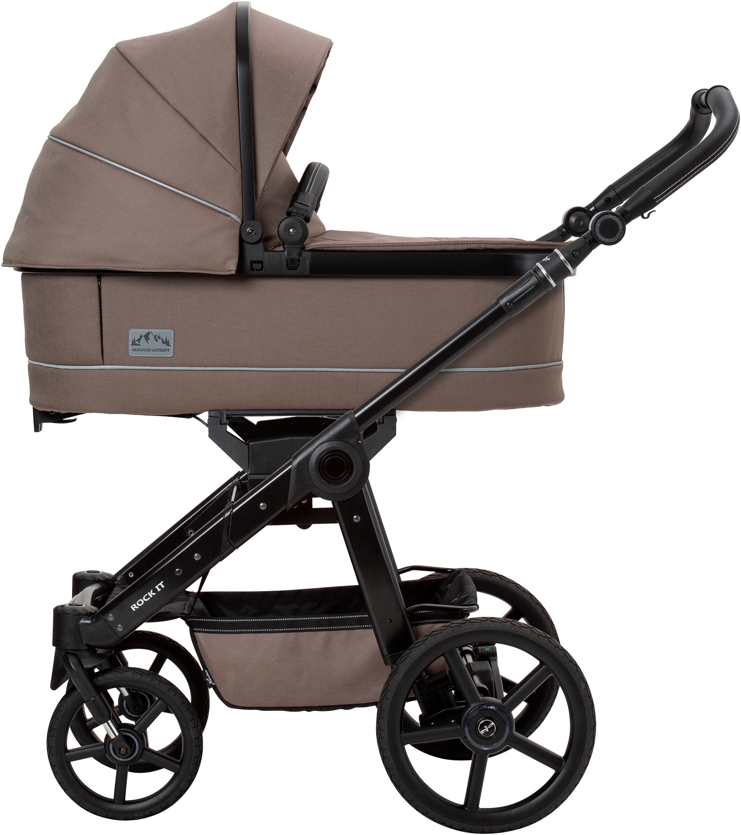 Hartan Kombi-Kinderwagen »Rock it GTR Outdoor mit Handbremse«, Made in Germany