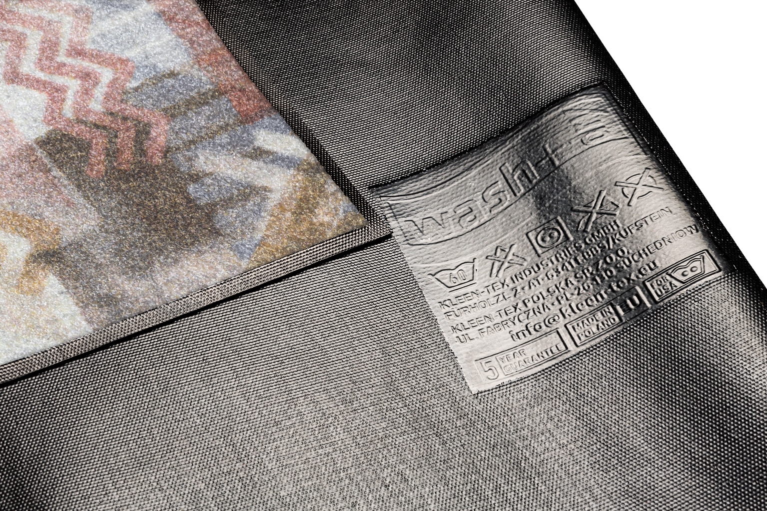 wash+dry by Kleen-Tex Teppich »Timesign«, rechteckig, 7 mm Höhe