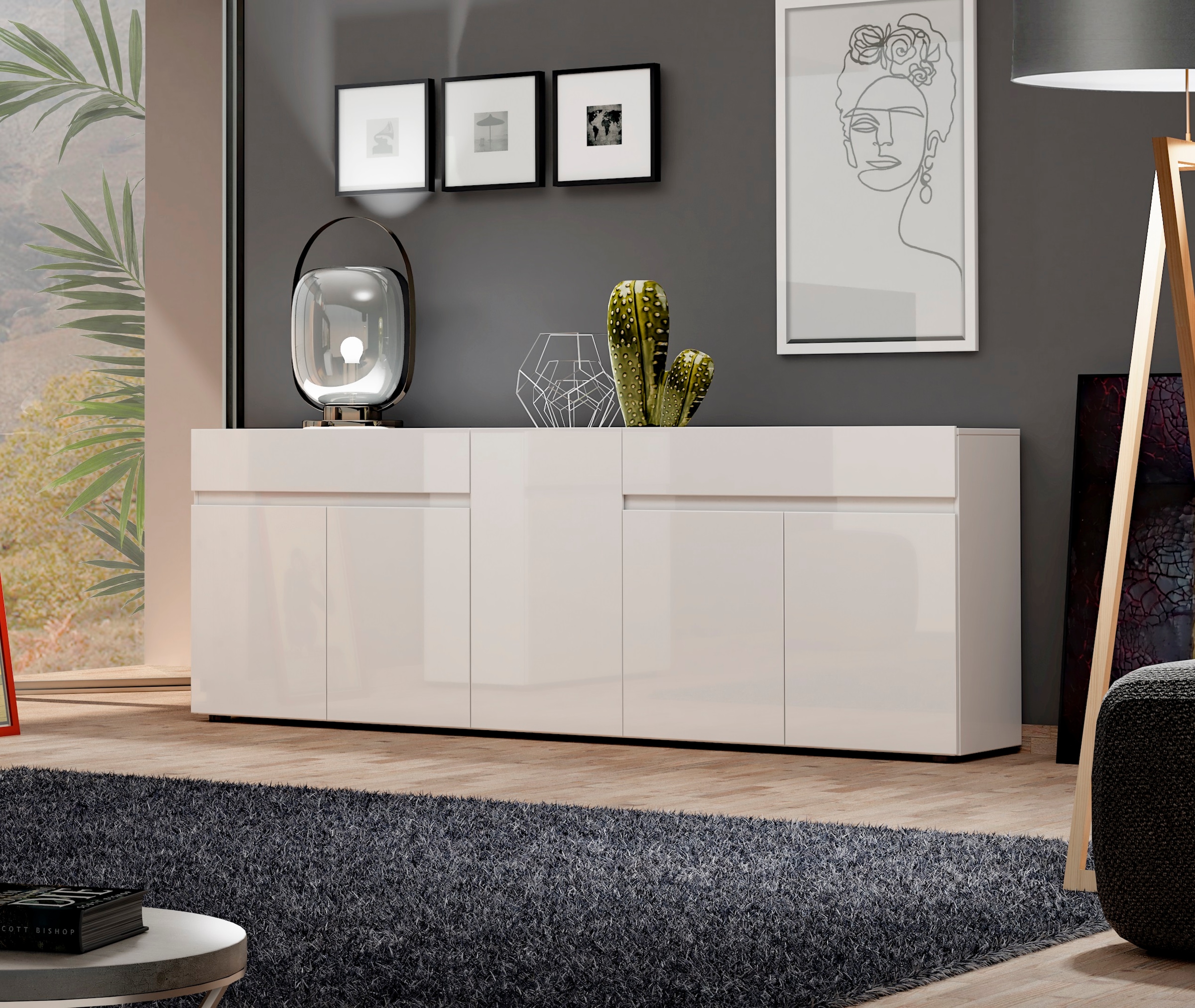 INOSIGN Sideboard "MISTER, Kommode, Schrank, Anrichte, Breite 225 cm, Made günstig online kaufen