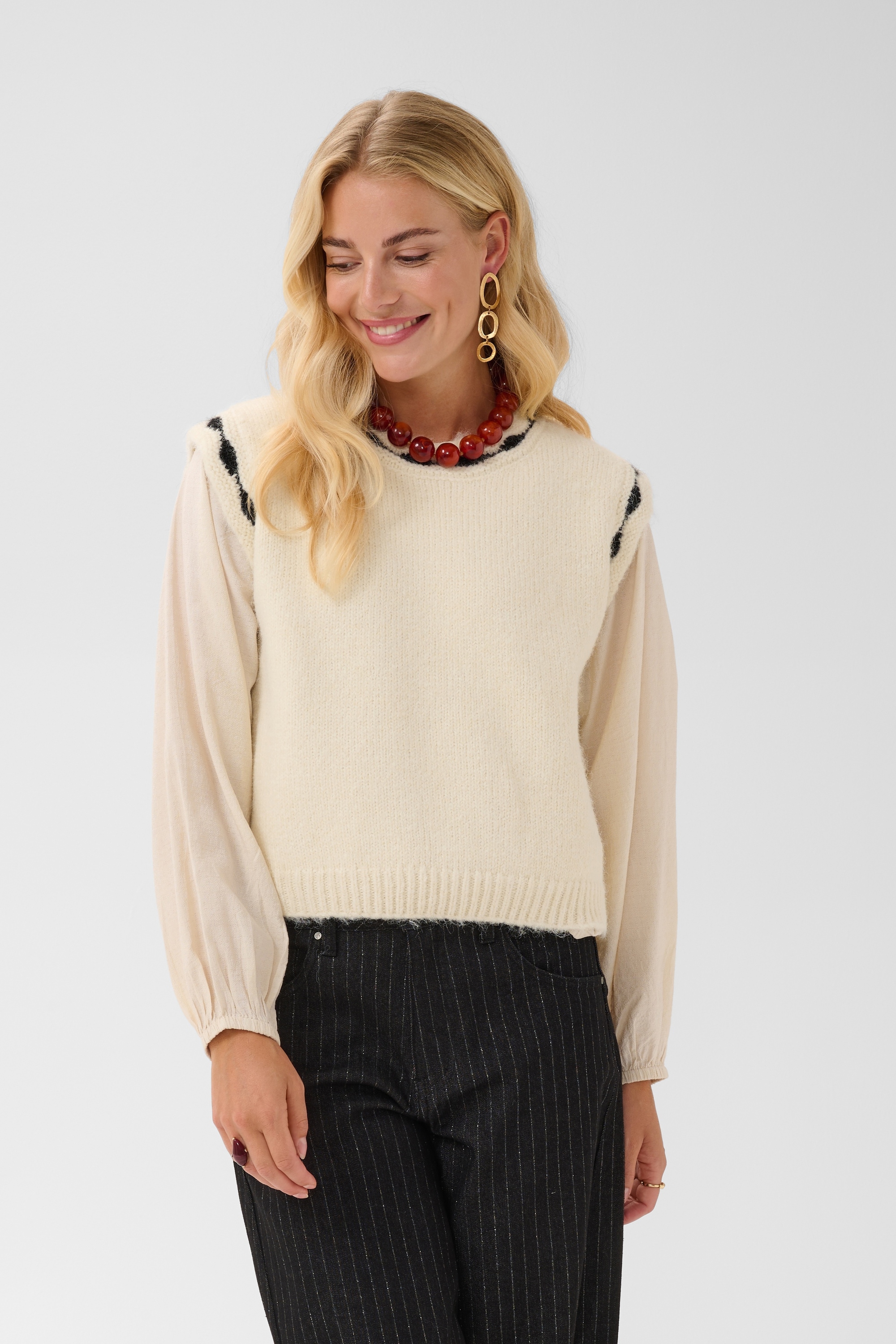 Cream Stricktunika »Cream Stricktunika CRRosy«