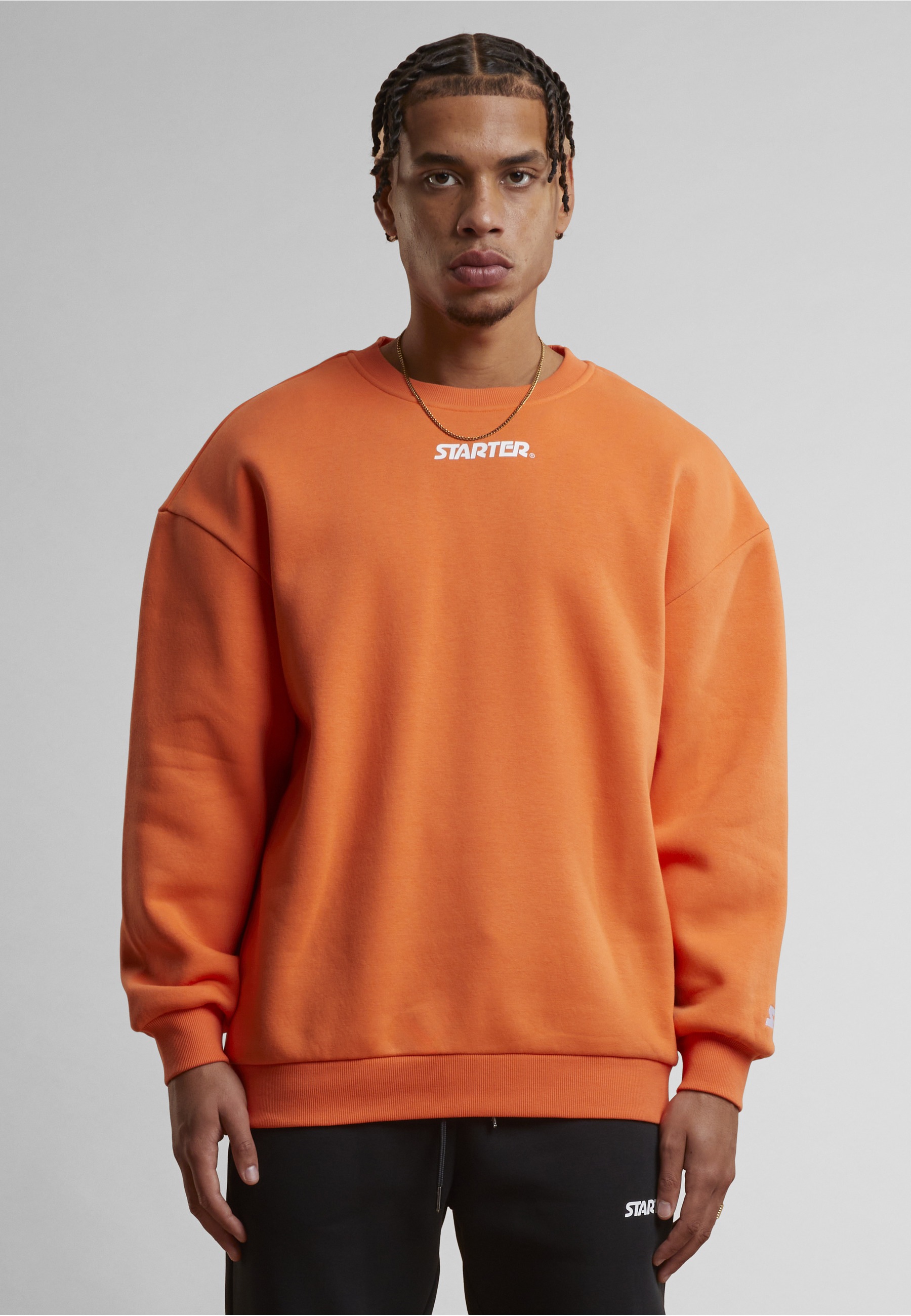 Starter Black Label Rundhalspullover »Starter Black Label Starter Small Logo Essential Crew« 1 Stk.