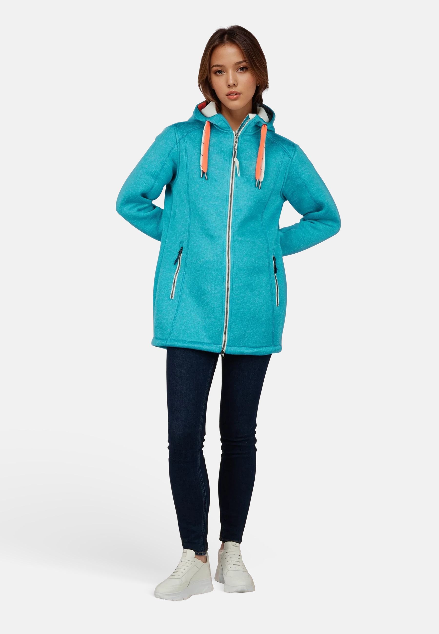 salzhaut Strickmantel »Strickfleecemantel TÄRGERN«