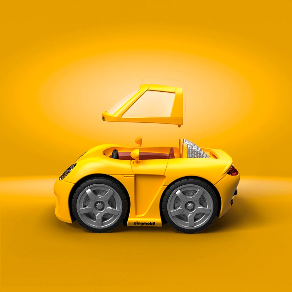 Playmobil® Konstruktions-Spielset »PLAYMOBIL X Porsche Carrera GT (71859), Cars«, (25 St.), Made in Europe
