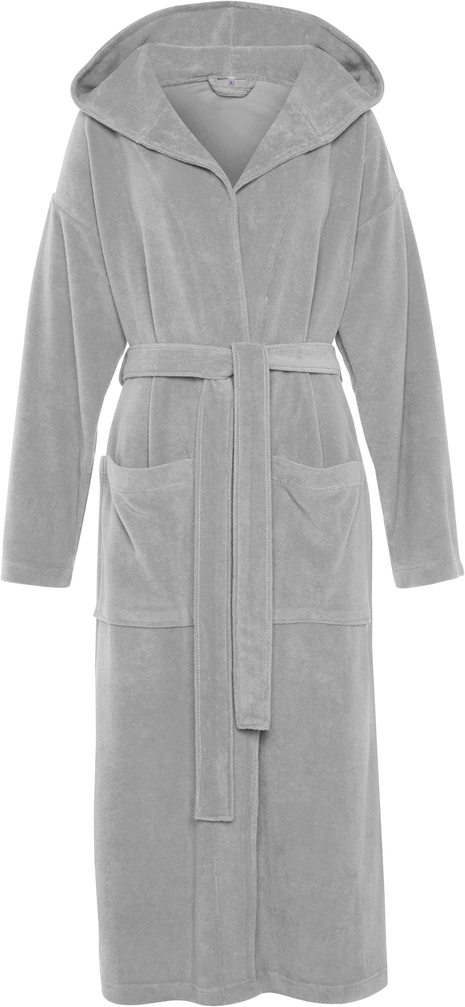 my home Damenbademantel "Jule, ideal für Sauna & Spa, Hotelbademantel, Morg günstig online kaufen