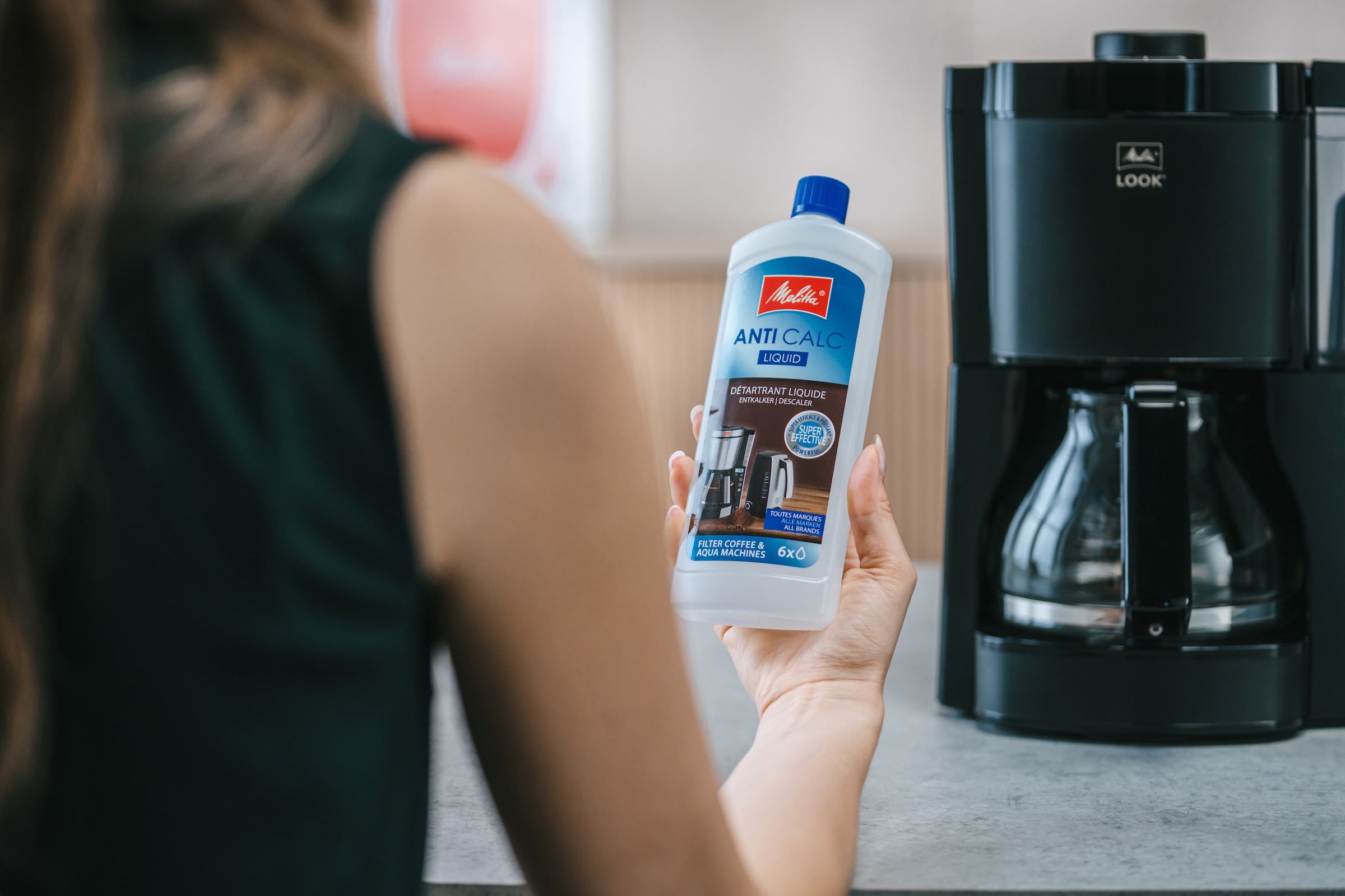 Melitta Filterkaffeemaschine »Look® Glas 1025-02« 1,25 l Kaffeekanne 1x4