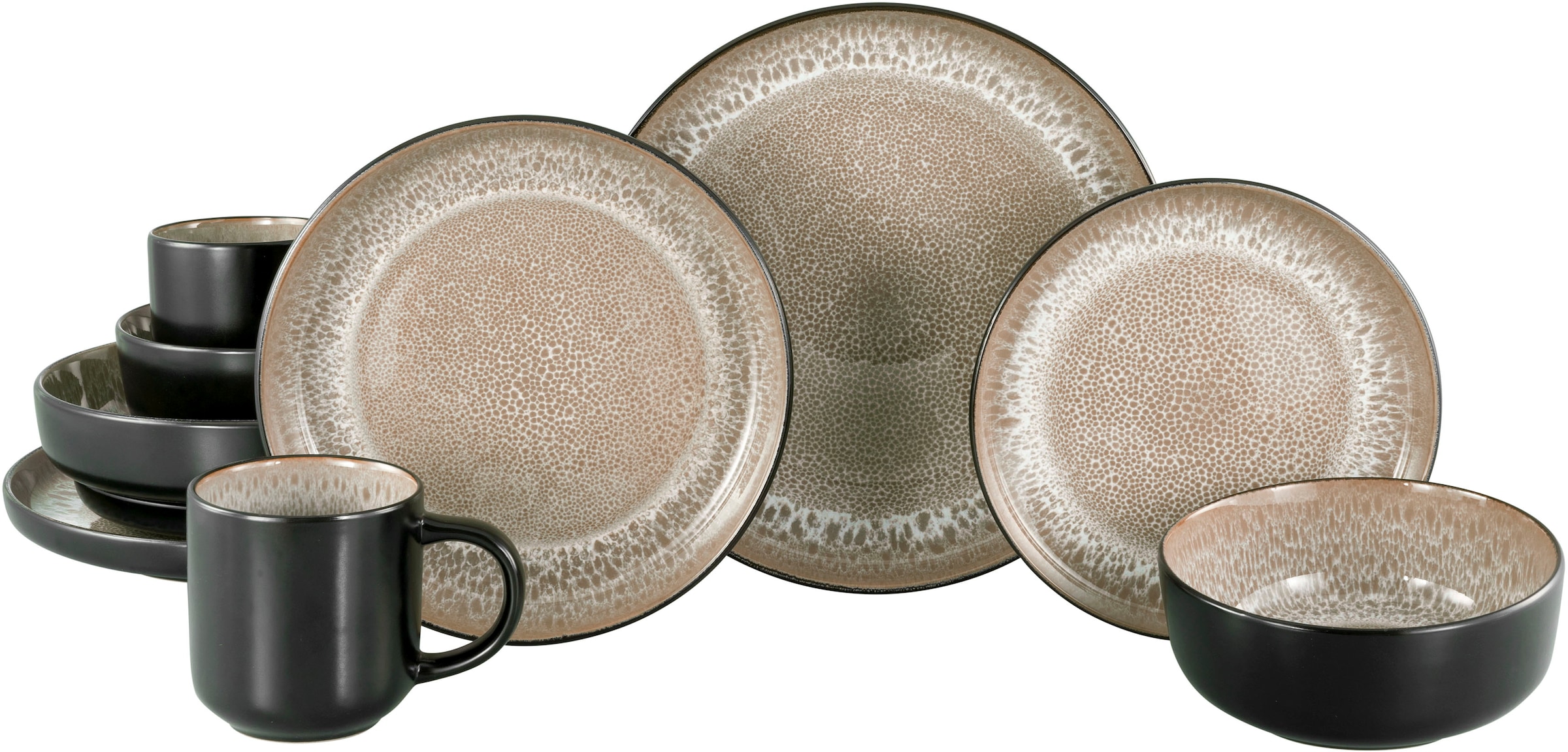 OTTO home Kombiservice "modernes Geschirr-Set, Service Novalee" hohe Haltba günstig online kaufen