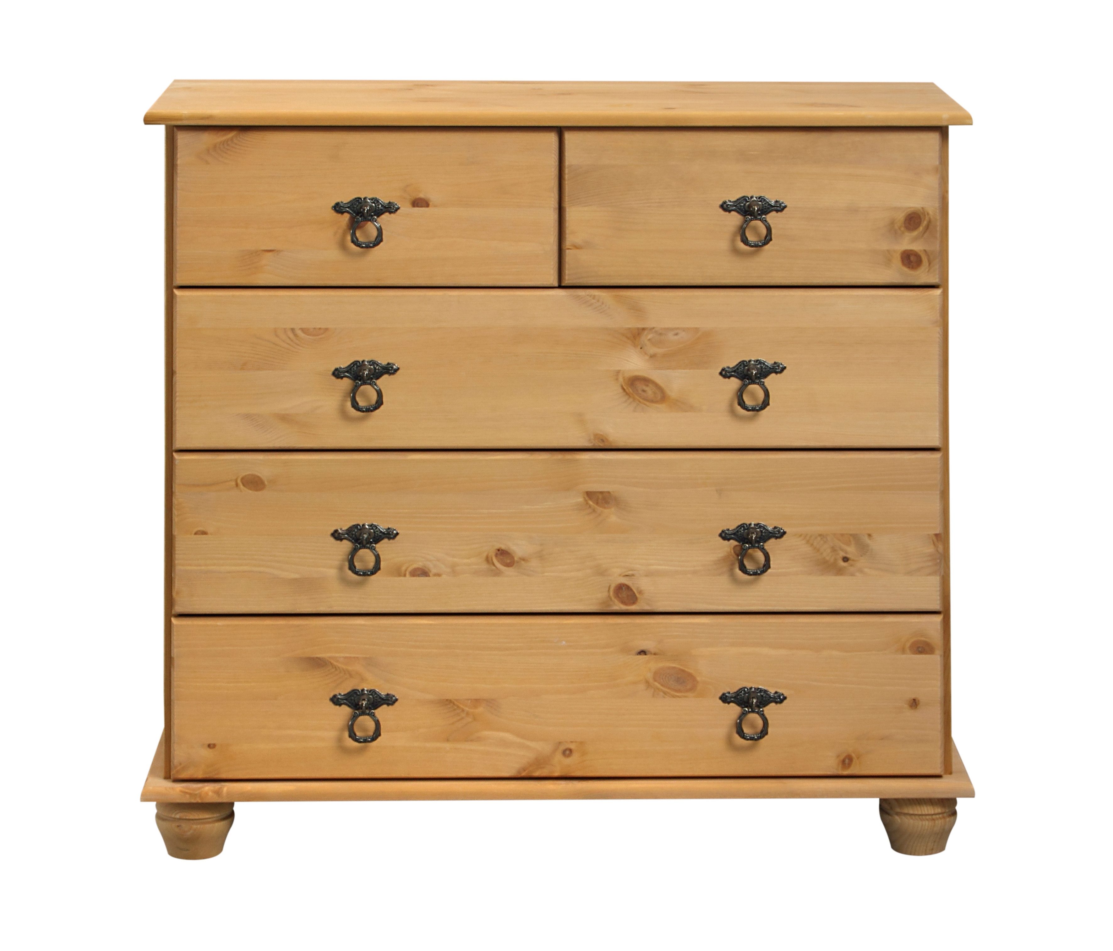 Thumbnail - Home affaire Kommode "Finca" aus massivem Kiefernholz, mit Schubladen für Stauraummöglichkeiten