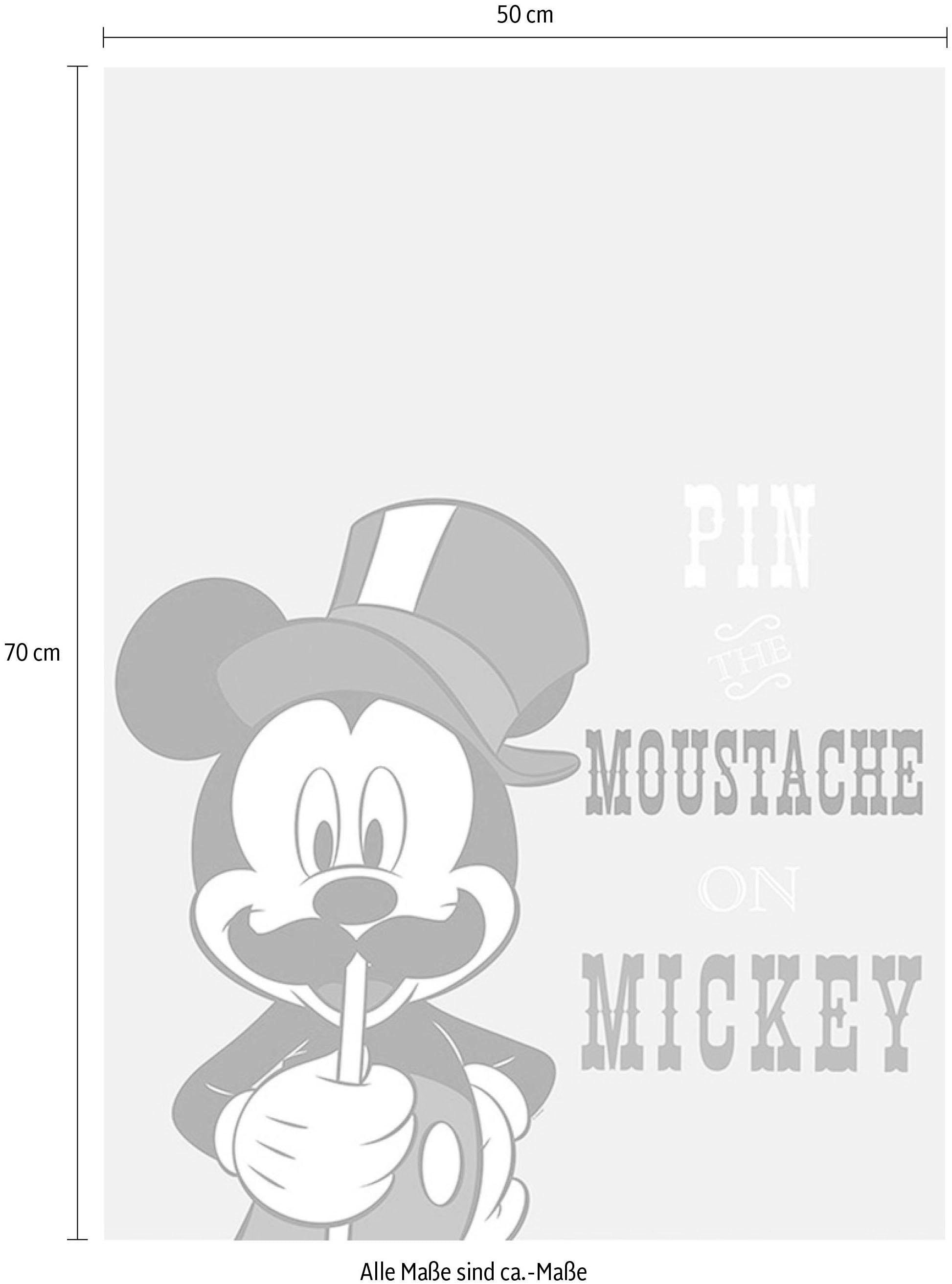 BAUR Komar Wohnzimmer Schlafzimmer, | St.), (1 Kinderzimmer, Disney, Moustache«, »Mickey Poster Mouse