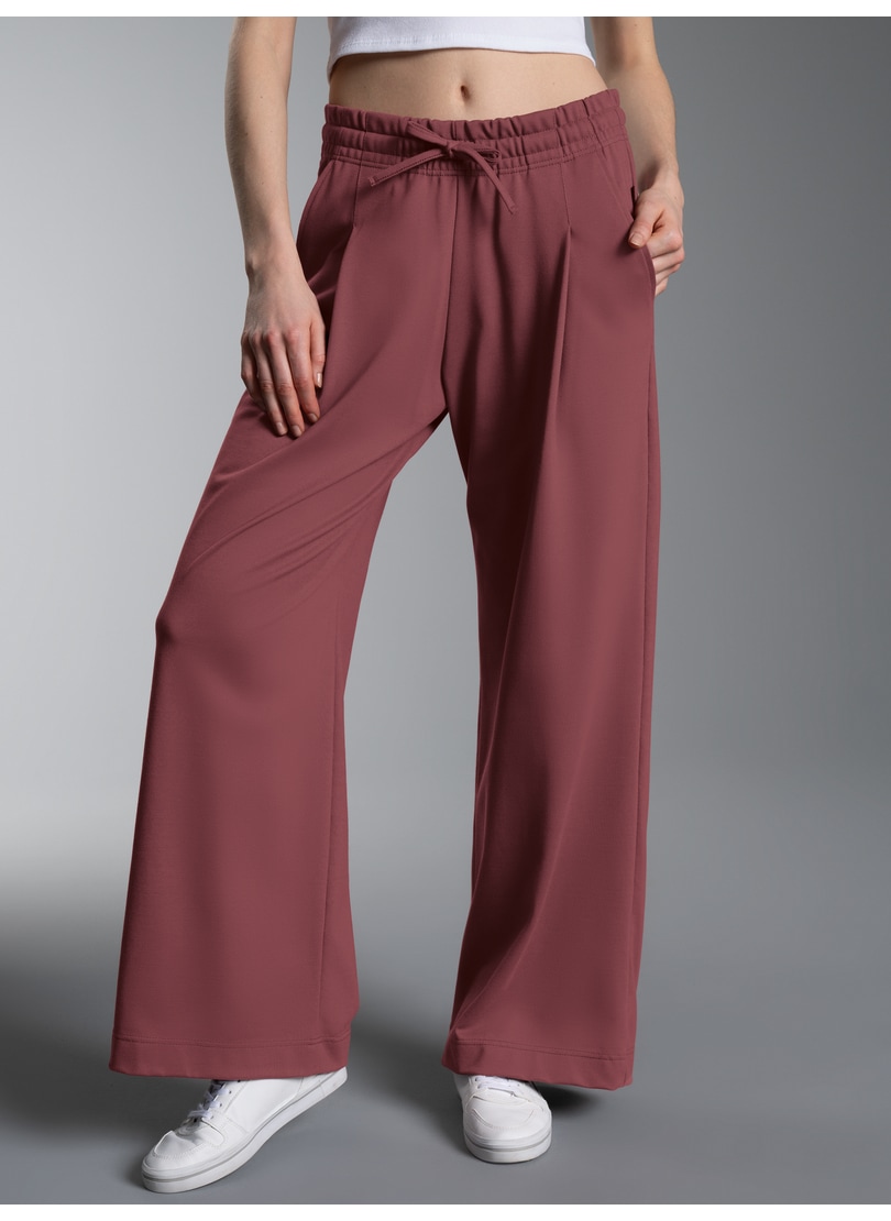 Trigema Jerseyhose »TRIGEMA Wide Leg Hose«