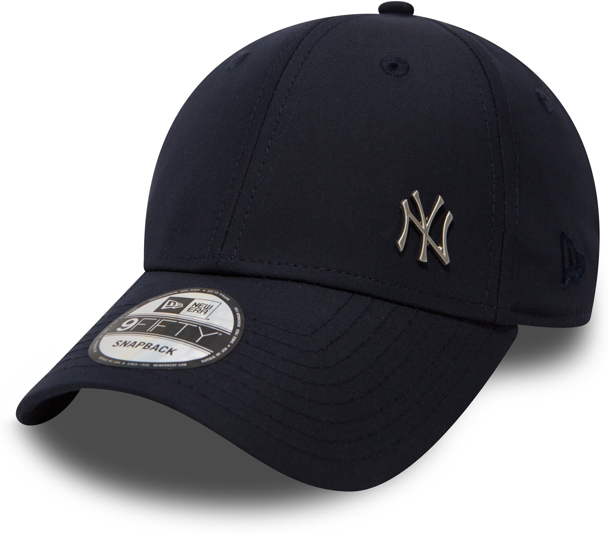 New Era Baseball Cap mit Label und Logostickerei, aus Baumwollmischung
