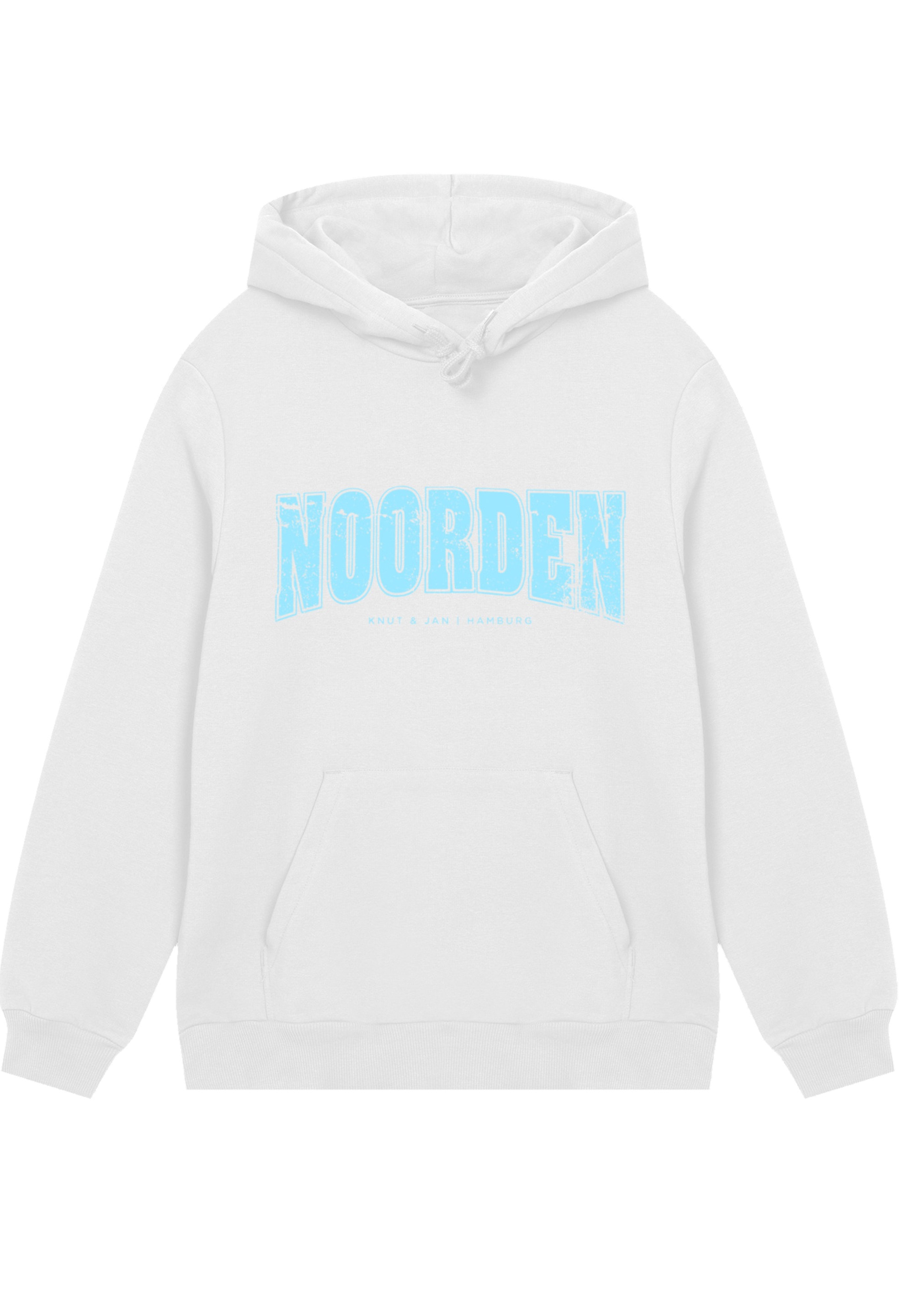 F4NT4STIC Kapuzenpullover »Knut & Jan Hamburg Noorden Collegiate«, Premium Qualität, Knut & Jan Hamburg