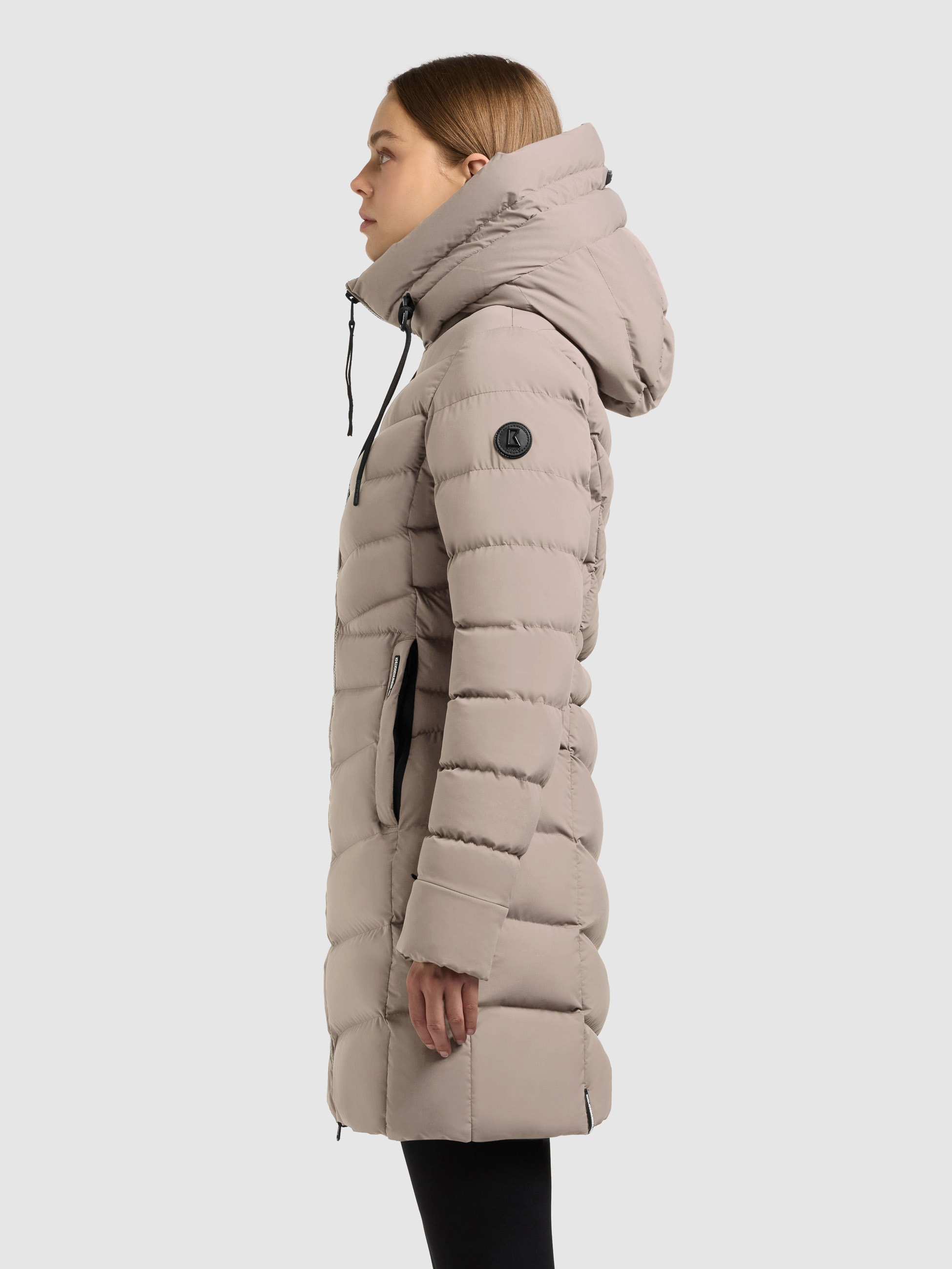 khujo Steppmantel »TUHANI5« mattes Obermaterial