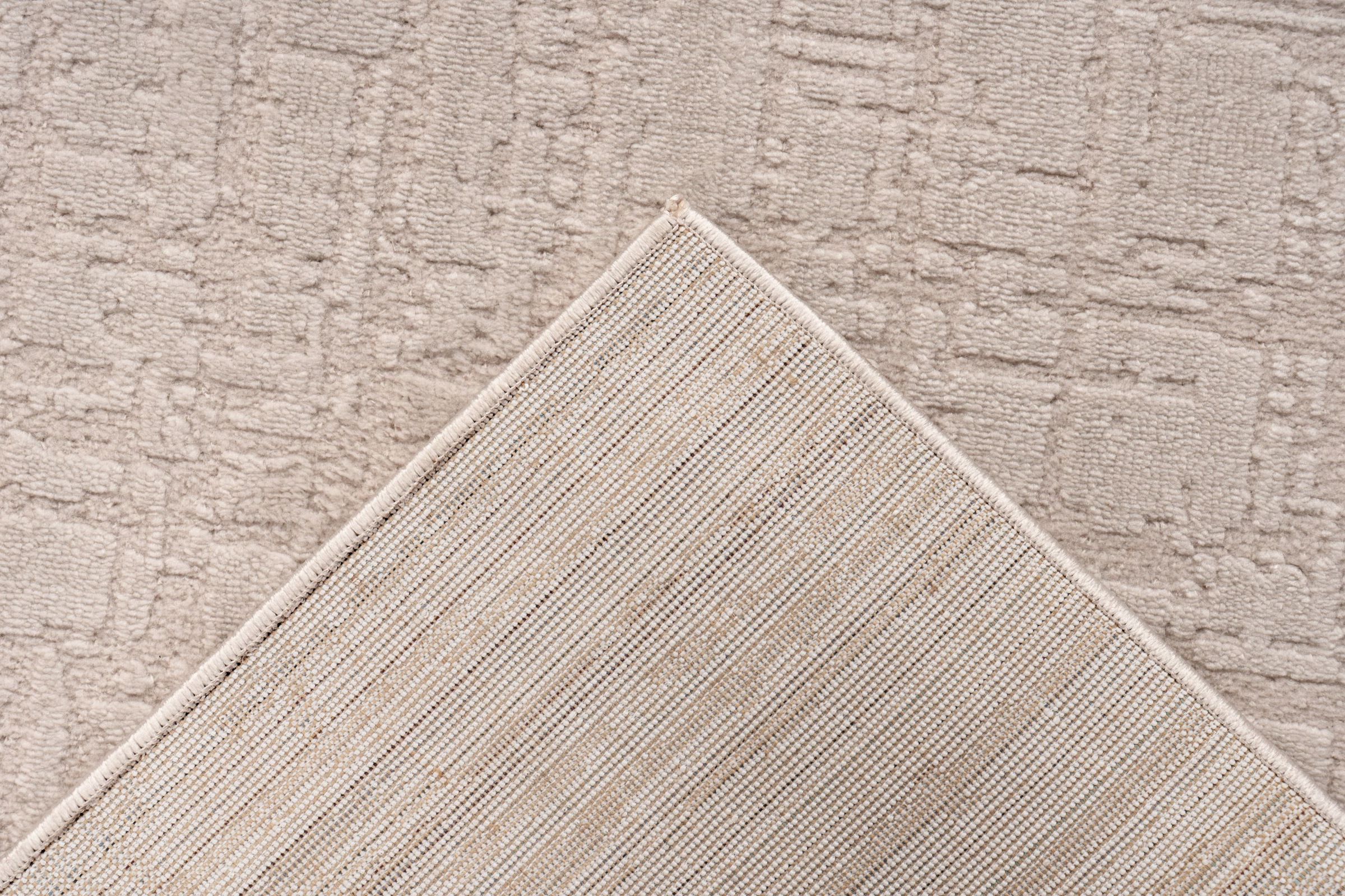 Teppich KAYOOM "Bandito 125", beige, B:200cm H:11mm L:290cm, Polyester, Teppiche, Teppich, Kurzflor, Wohnzimmer 3