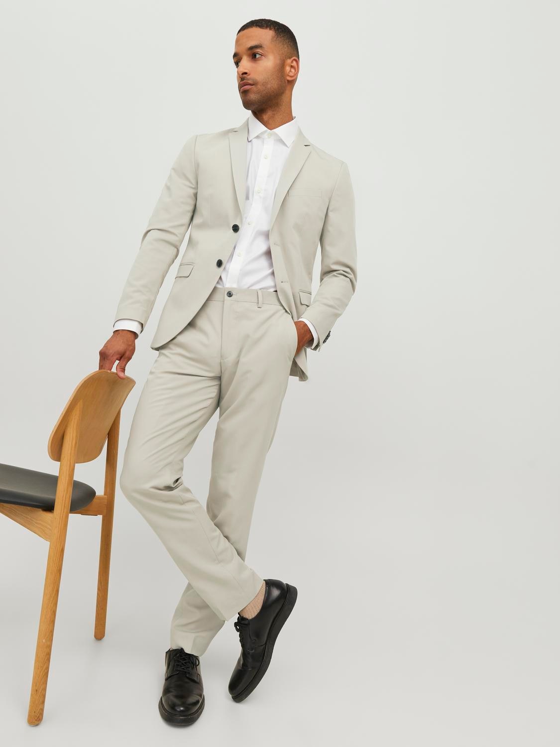 Jack & Jones Anzug »JPRFRANCO SUIT NOOS«, (2 tlg.), slim fit
