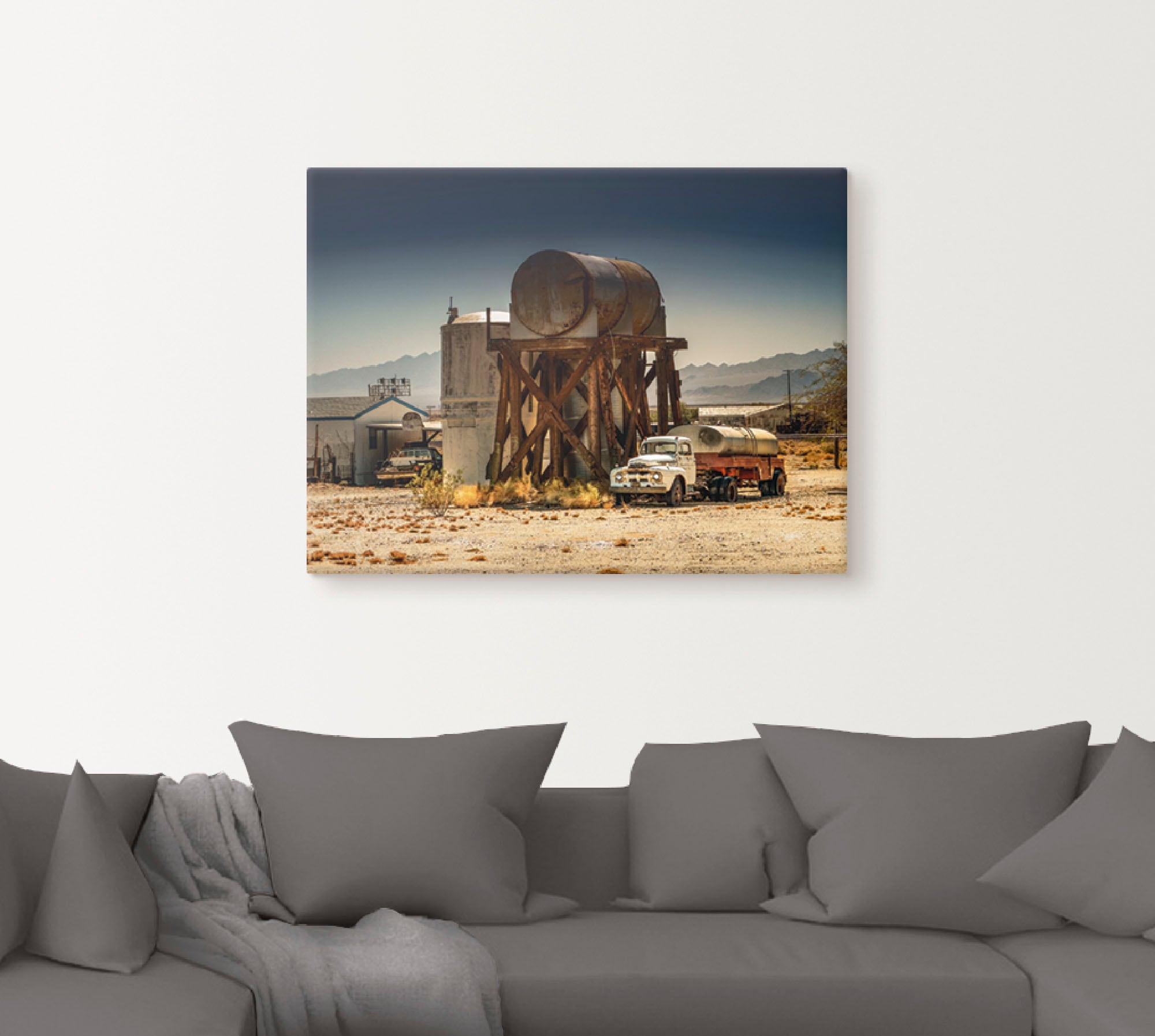 Artland Wandbild »Route 66 Kalifornien Amerika«, Amerika, (1 St.), als Leinwandbild in verschied. Größen