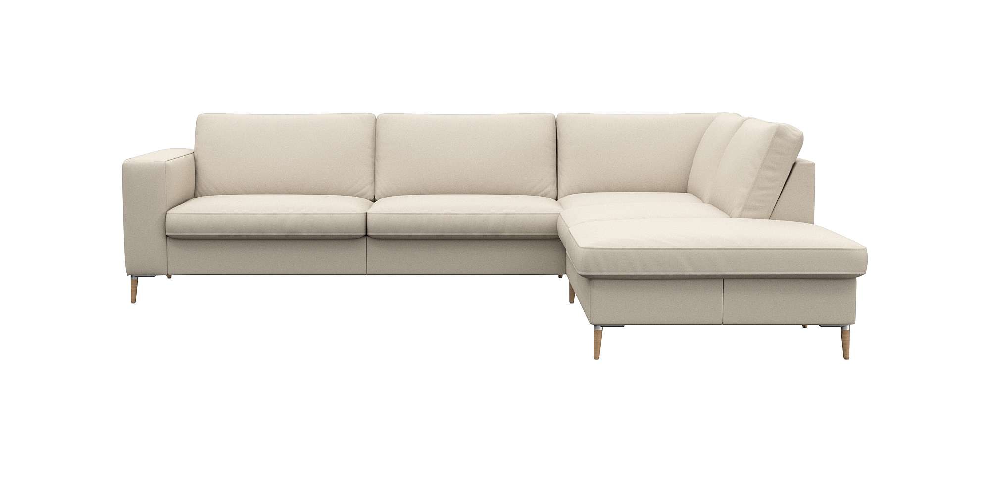 FLEXLUX Ecksofa "Fiore, Sitzaufbau mit hochwertigem Kaltschaum für mehr Sit günstig online kaufen