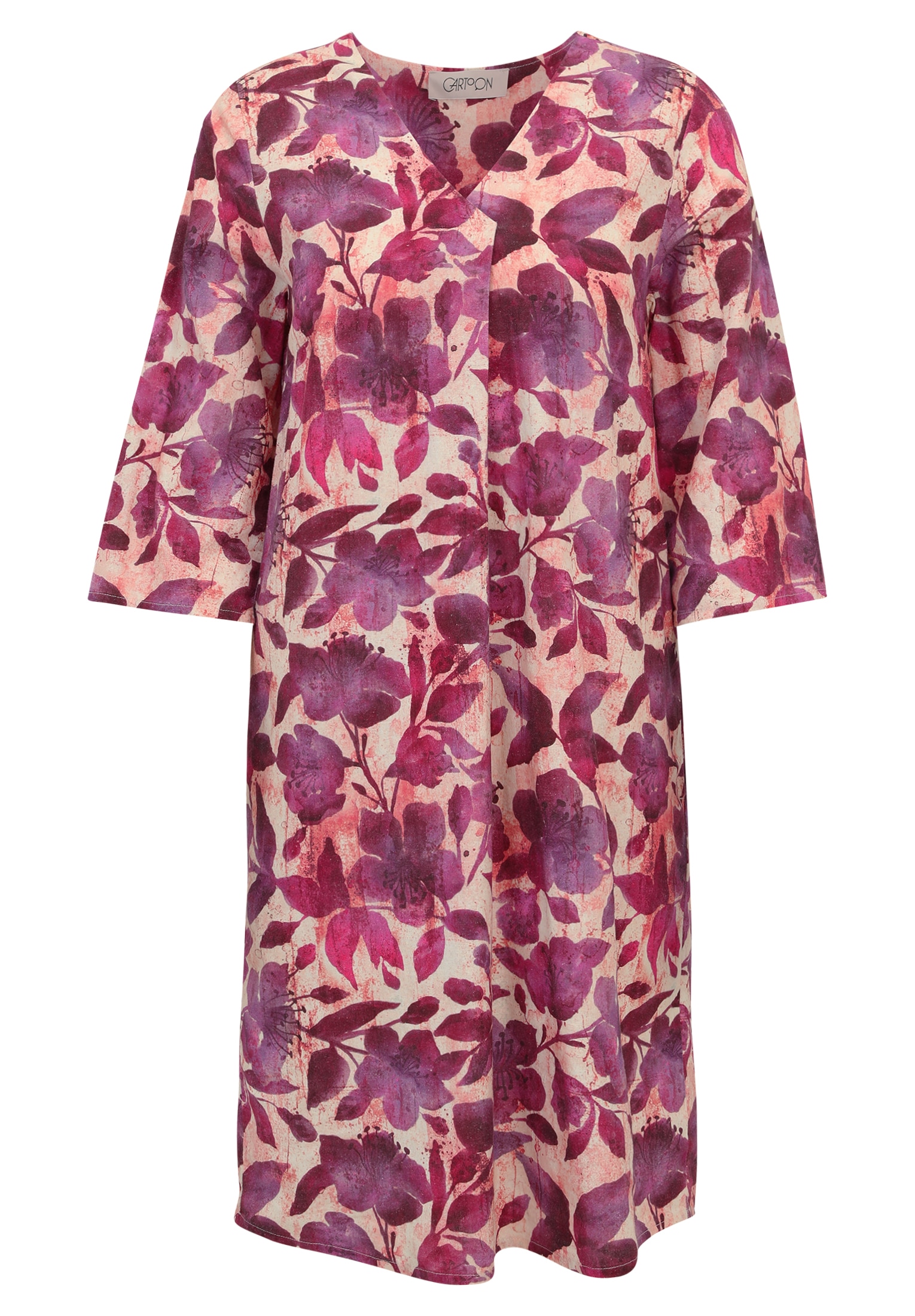 Cartoon Sommerkleid »Cartoon Sommerkleid mit Muster«, Material