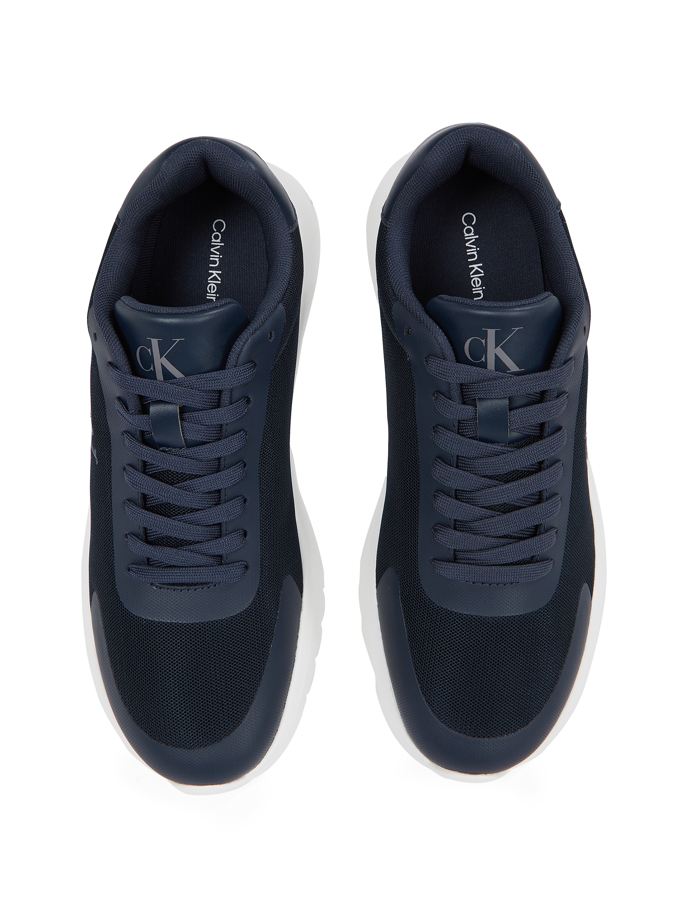 Calvin Klein Jeans Sneaker »3 EVA RUNNER MESH«, Freizeitschuh, Halbschuh, Schnürschuh mit Kontrastbesatz
