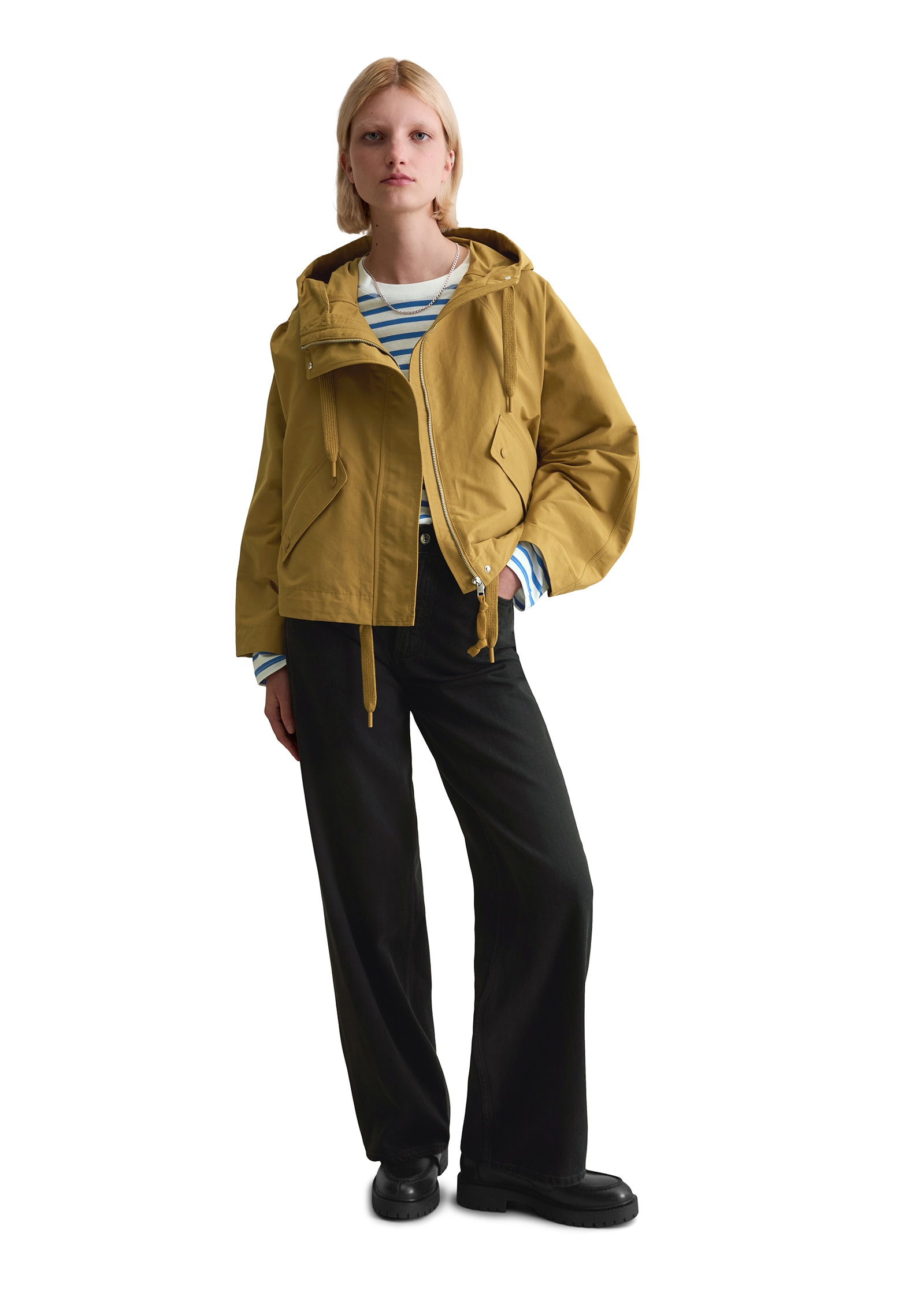 Marc O'Polo DENIM Outdoorjacke »aus Cotton-Nylon«