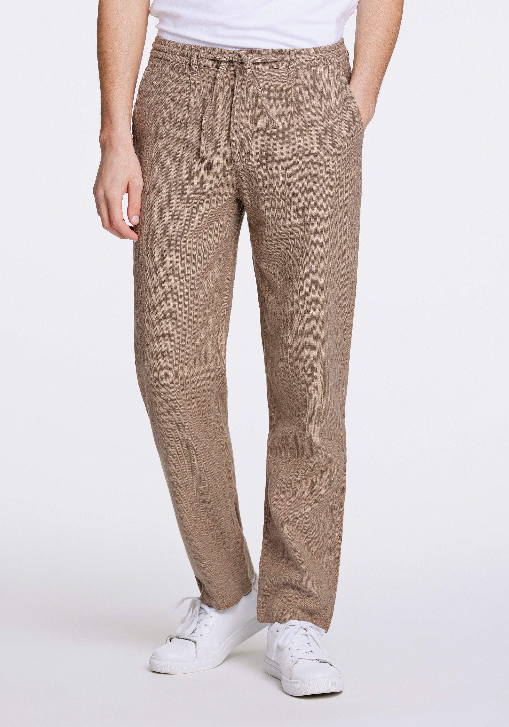 LINDBERGH "Leinenhose Relaxed Fit"